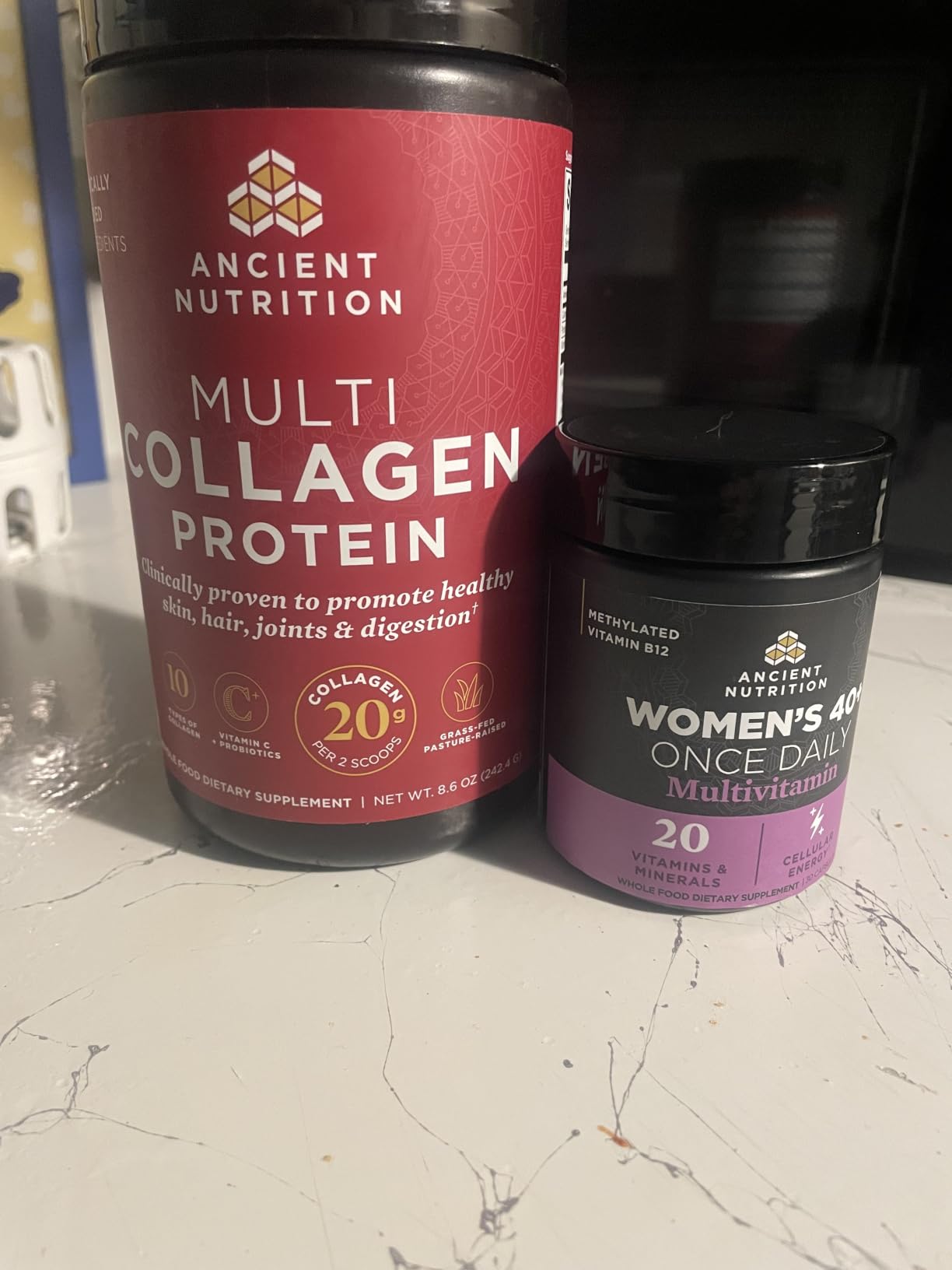 Ancient Nutrition Hydrolyzed Multi Collagen Peptides Powder, Unflavored customer photo 1