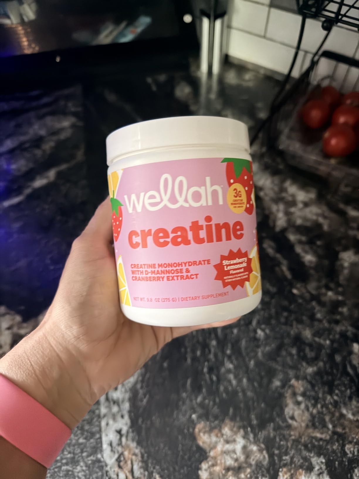 Wellah Creatine for Women (Strawberry Lemonade) 50 Servings customer photo 1