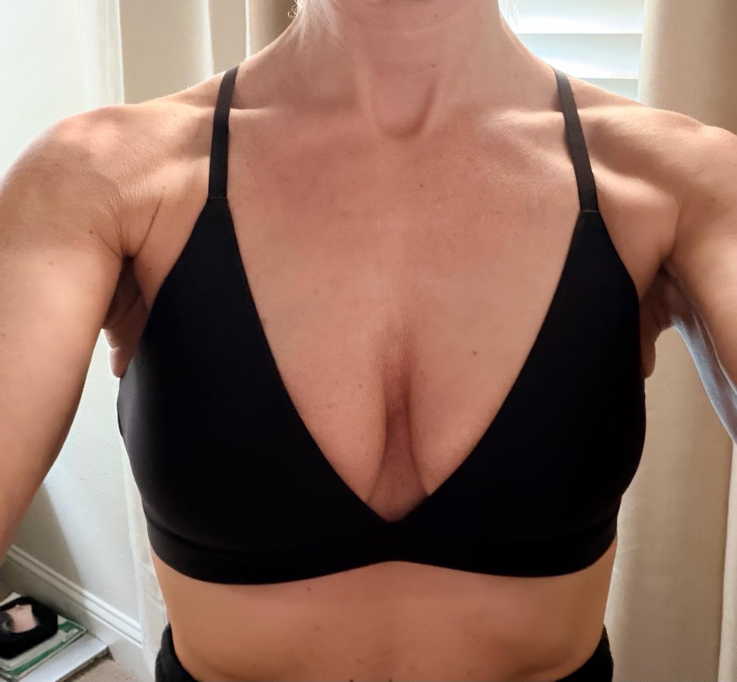 INLYRIC Women's Unlined Triangle Bralette customer photo 2