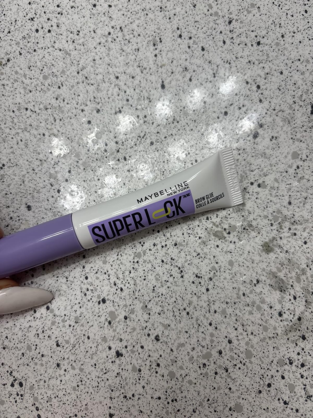 Maybelline Super Lock Brow Glue Eyebrow Gel, Lightweight Brow Gel For Up To 24HR Hold, Clear, 1 Count customer photo 2