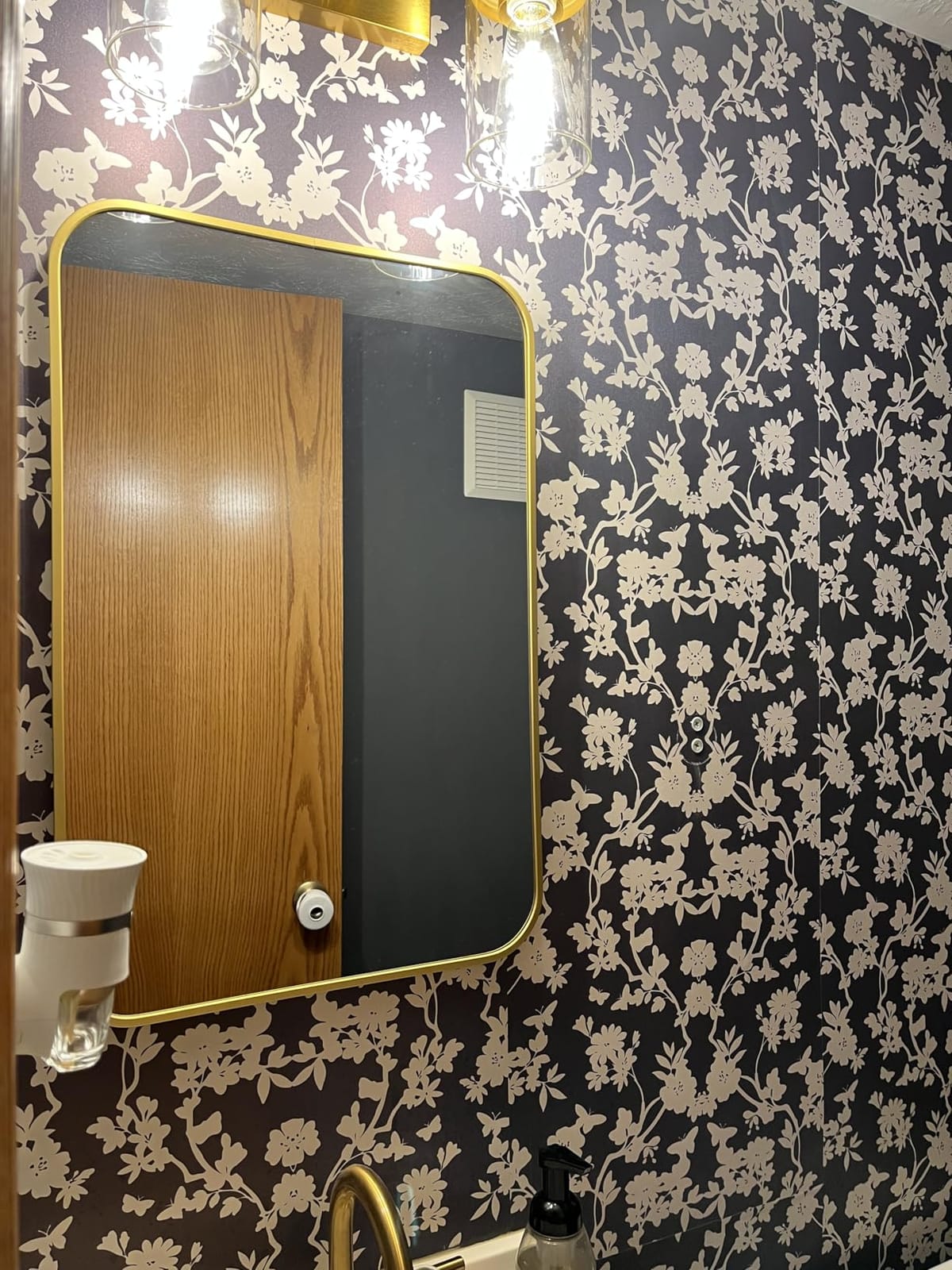 SCWF-GZ 47x14 Full Length Mirror Over the Door,Wall Mounted/Rope Hang Black customer photo 1