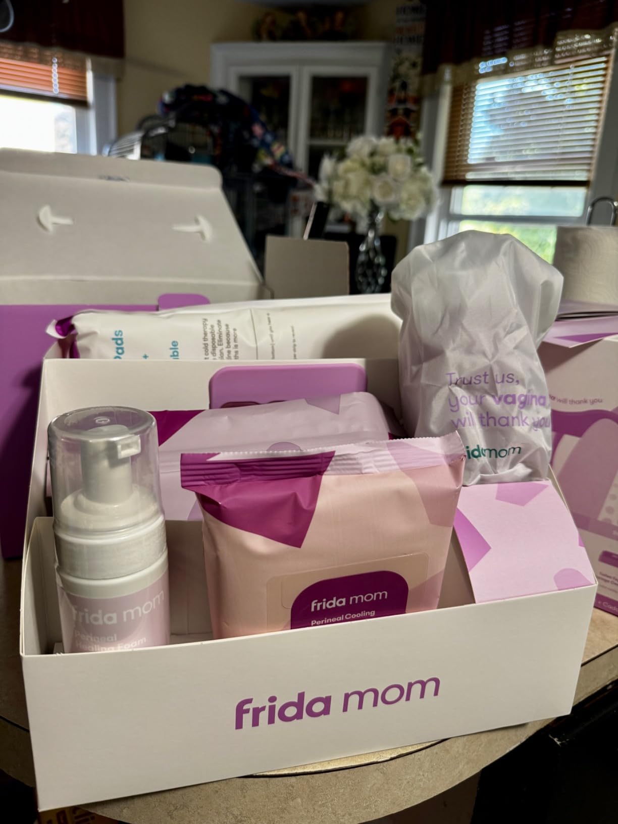 Frida Mom 11pc Postpartum Essentials Kit, Hospital Bag Basics for New Mom customer photo 1