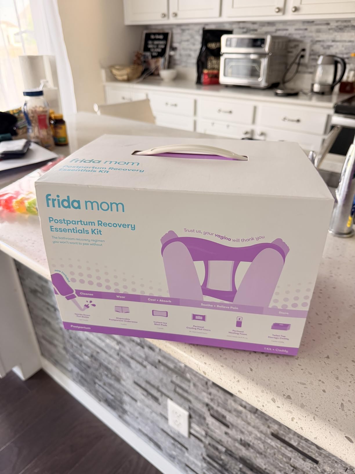 Frida Mom 11pc Postpartum Essentials Kit, Hospital Bag Basics for New Mom customer photo 2