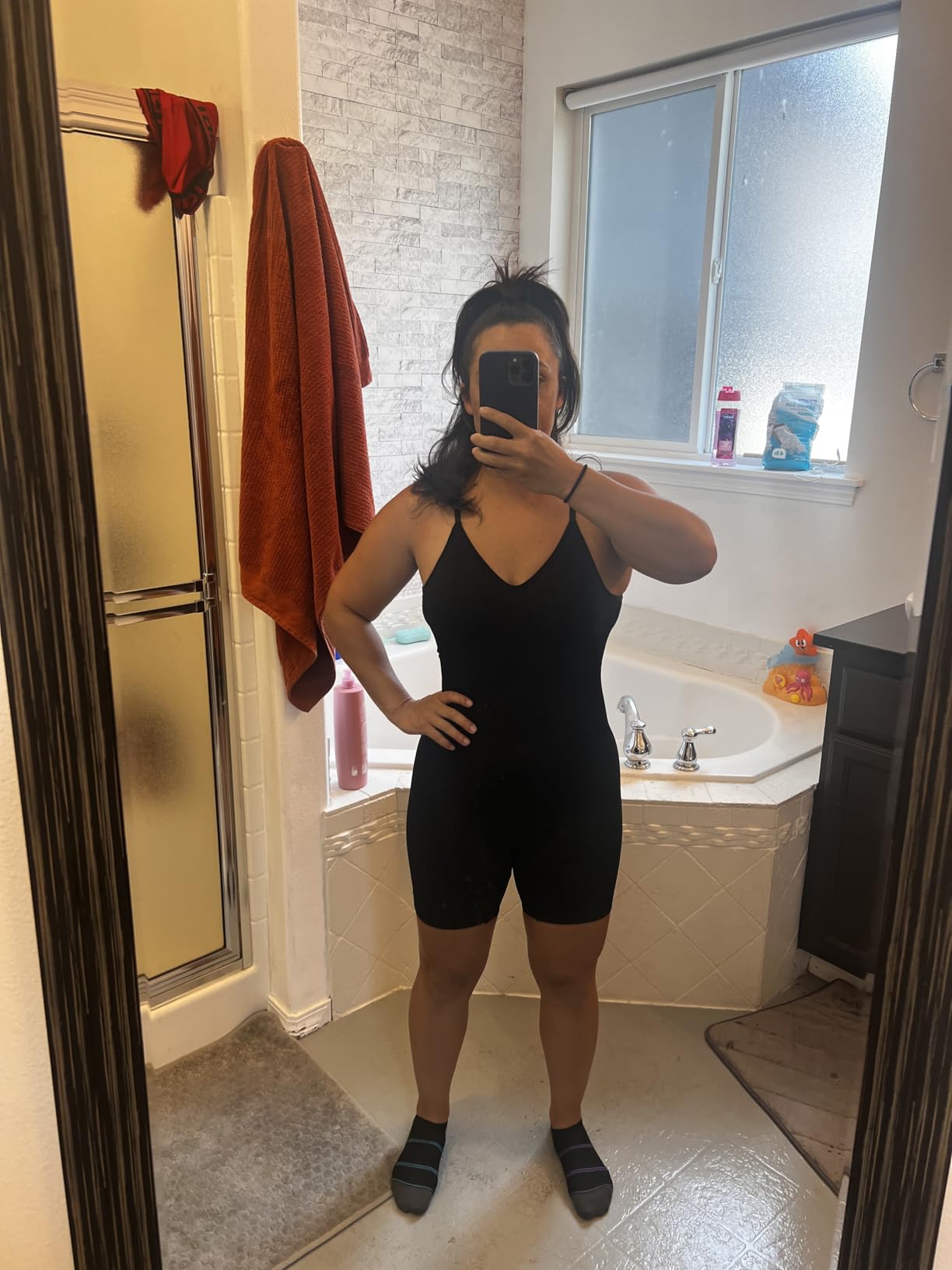 Varaso Shapewear Bodysuit for Women Seamless Backless Tummy Control Bodysuits Body Shaper Jumpsuits Foundation Garments customer photo 1