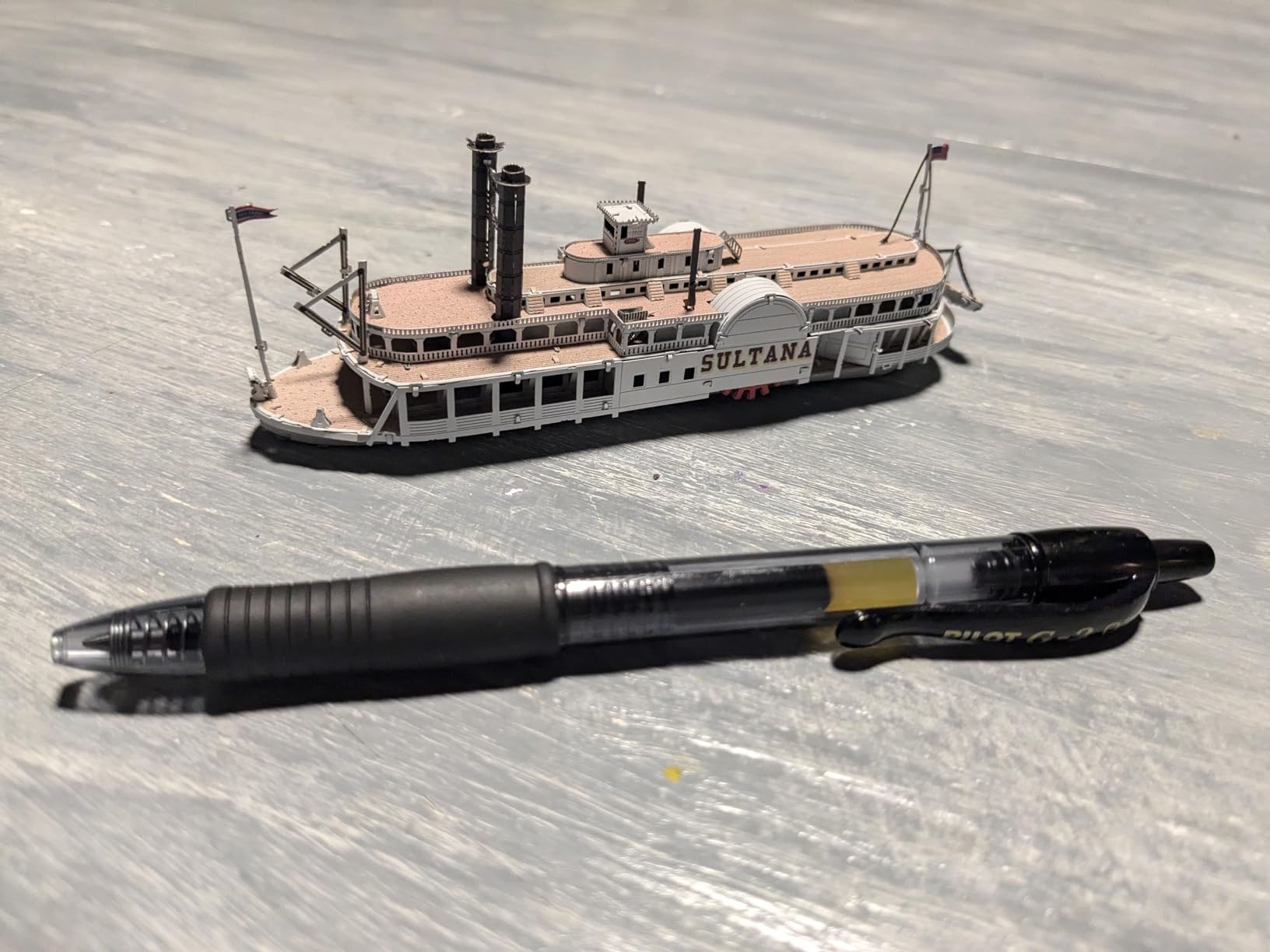 Metal Earth Sultana Steamboat 3D Metal Model Kit Fascinations customer photo 1