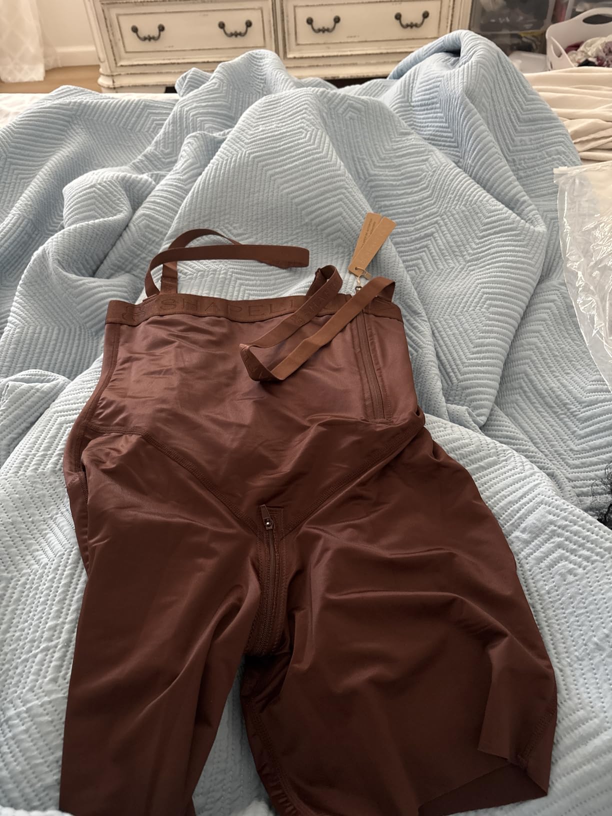 SHAPELLX High Waist Butt Lifting Tummy Control Shapewear Shorts customer photo 2