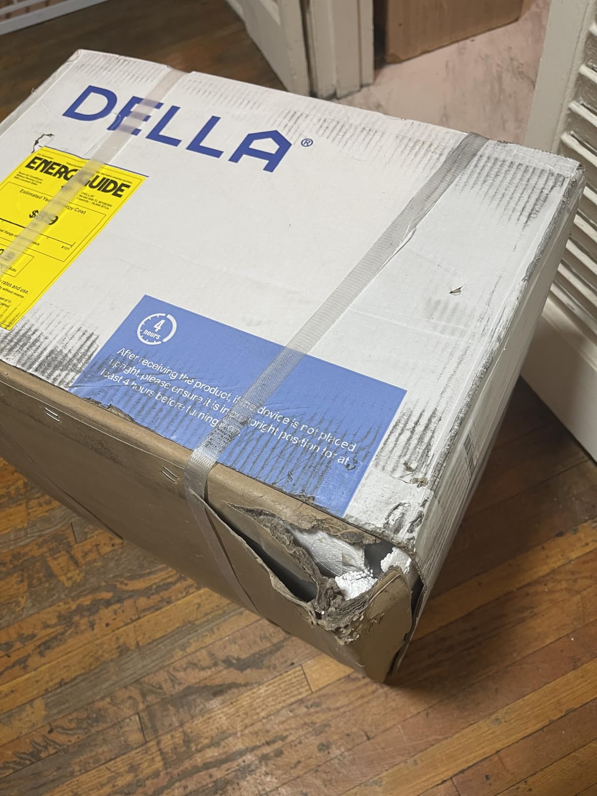 DELLA 14,000 BTU Window Air Conditioner, Work with Alexa, Cools Up to 700 Sq. Ft., GEO Location, Remote/App Control, Dehumidifier, Fan, Reusable Filter, Easy Install Kit customer photo 1