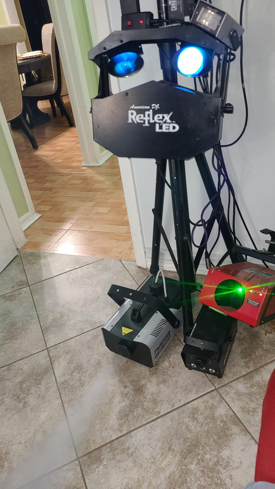 500W DMX Haze Machine, Wireless Remote Continuous Stage Hazer customer photo 1