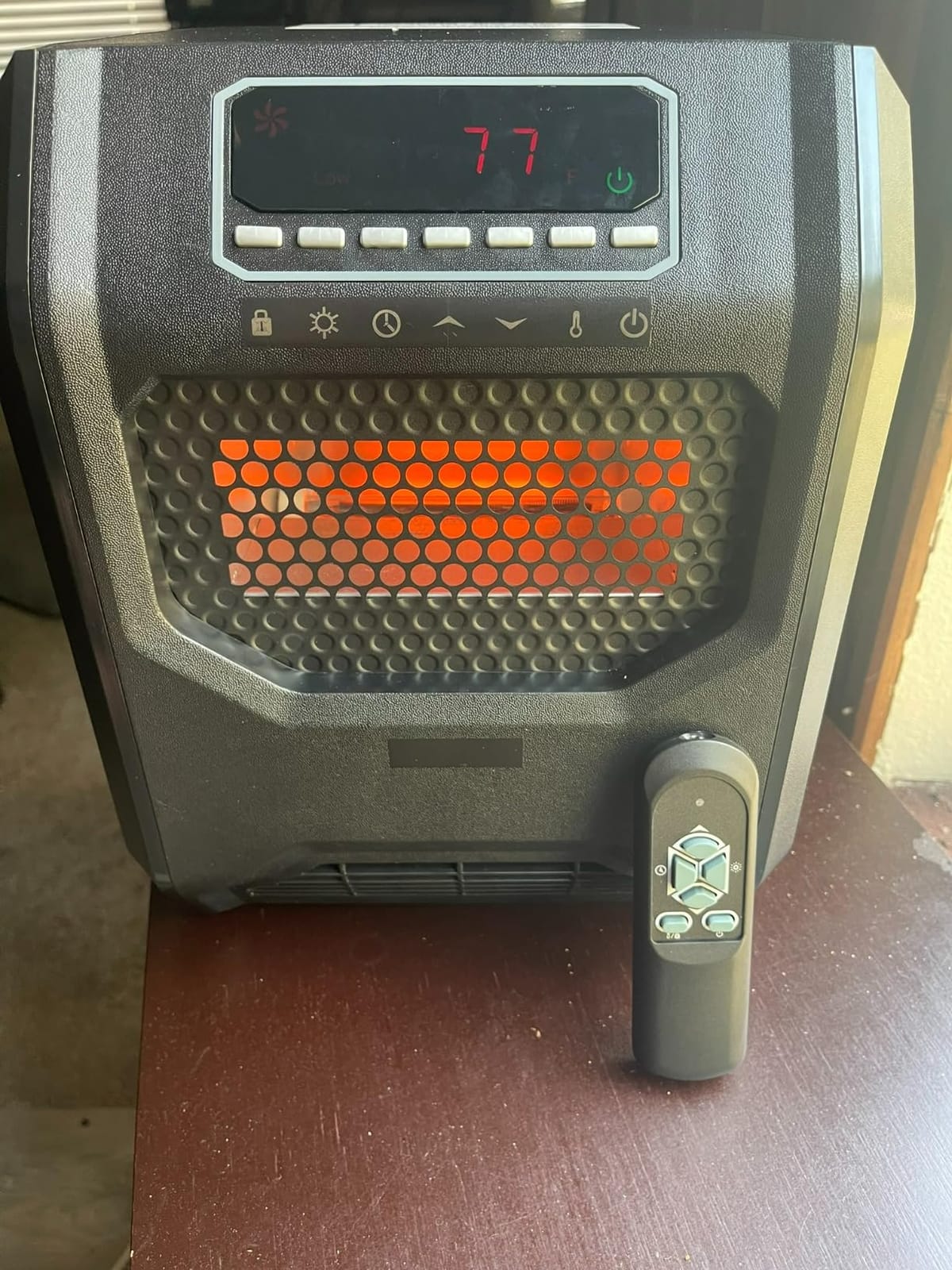 RealSmart 1500W Infrared Space Heater for Indoor Use customer photo 2