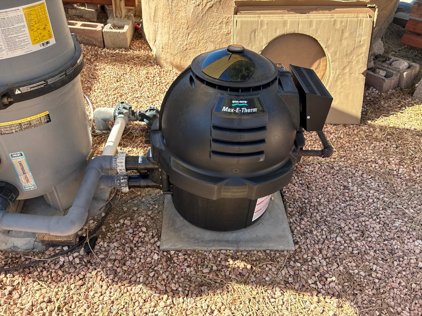 Pentair | SR400NA | Max-E-Therm 400,000 BTU Natural-Gas Pool & Spa Heater – High-Efficiency Low-NOx Residential/Commercial In-Ground Heater customer photo 2