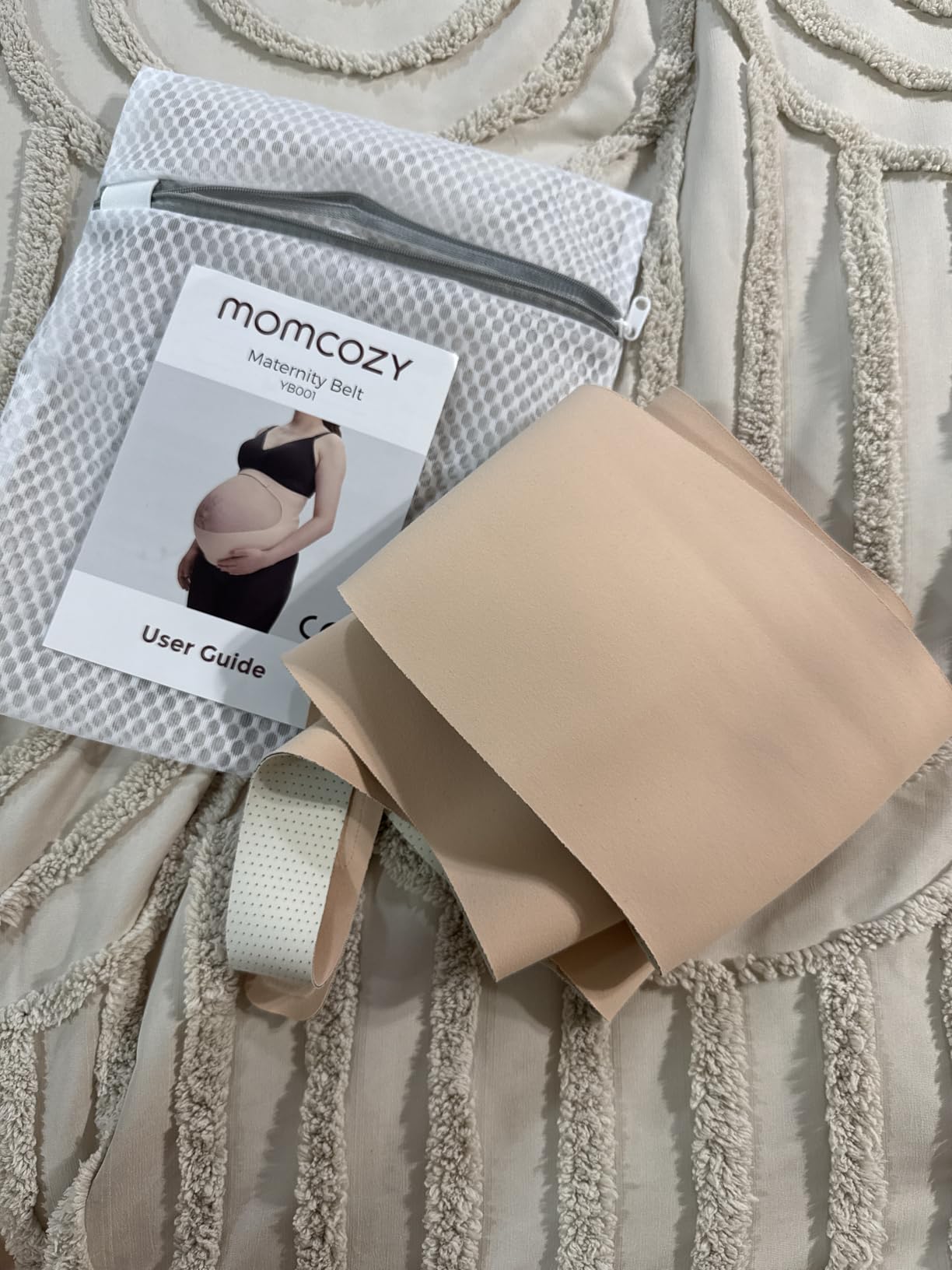 Momcozy Pregnancy Belly Band, CozySupport 3D Ergonest Maternity Belly Band customer photo 2