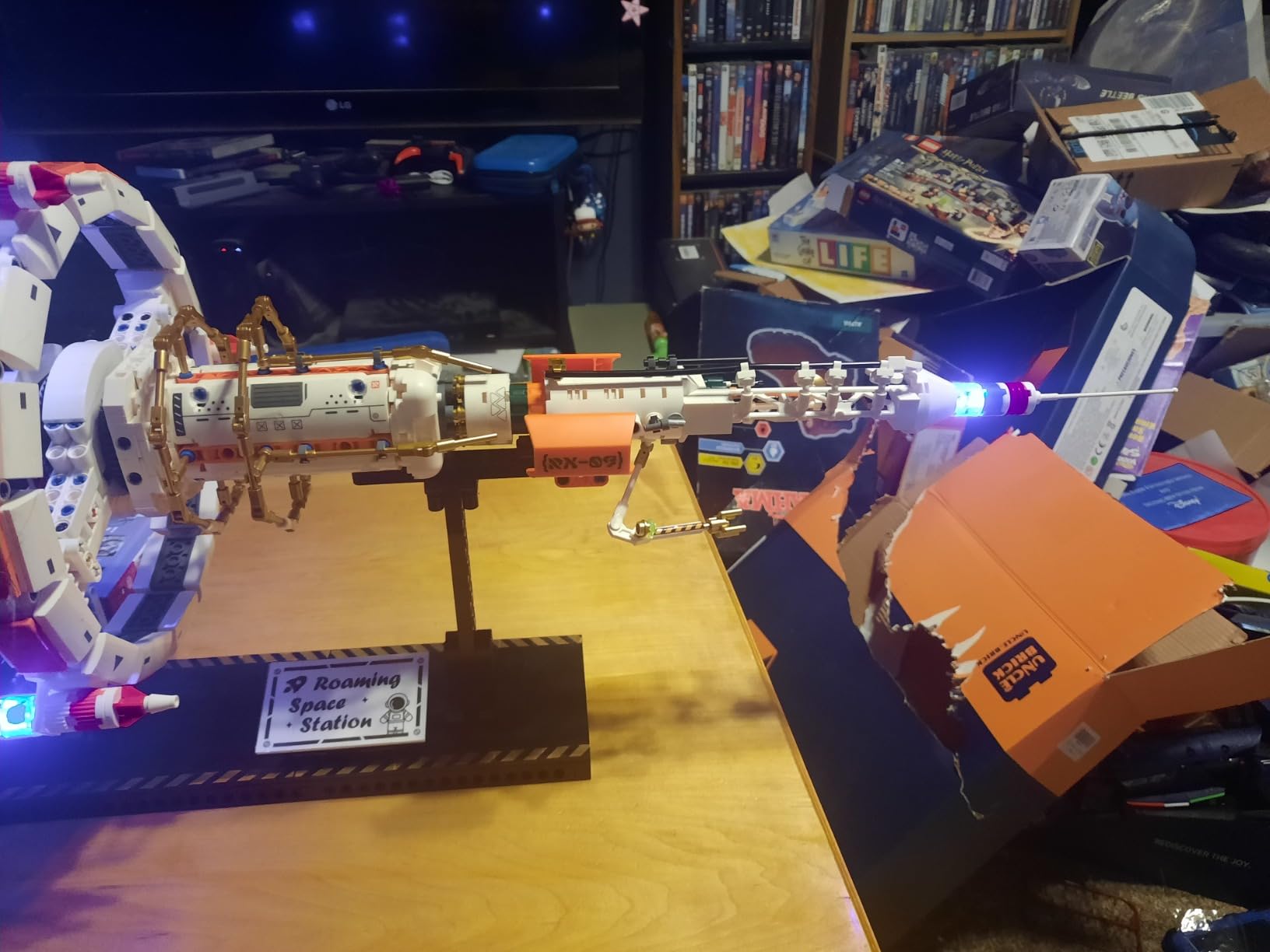 Space Station Building Sets with LED Lights & Motor for Adults Kids customer photo 1