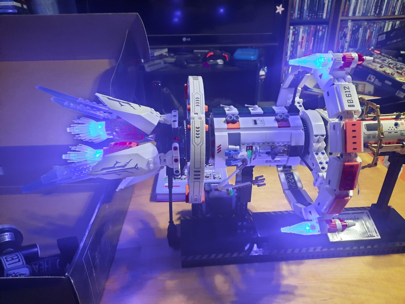 Space Station Building Sets with LED Lights & Motor for Adults Kids customer photo 2