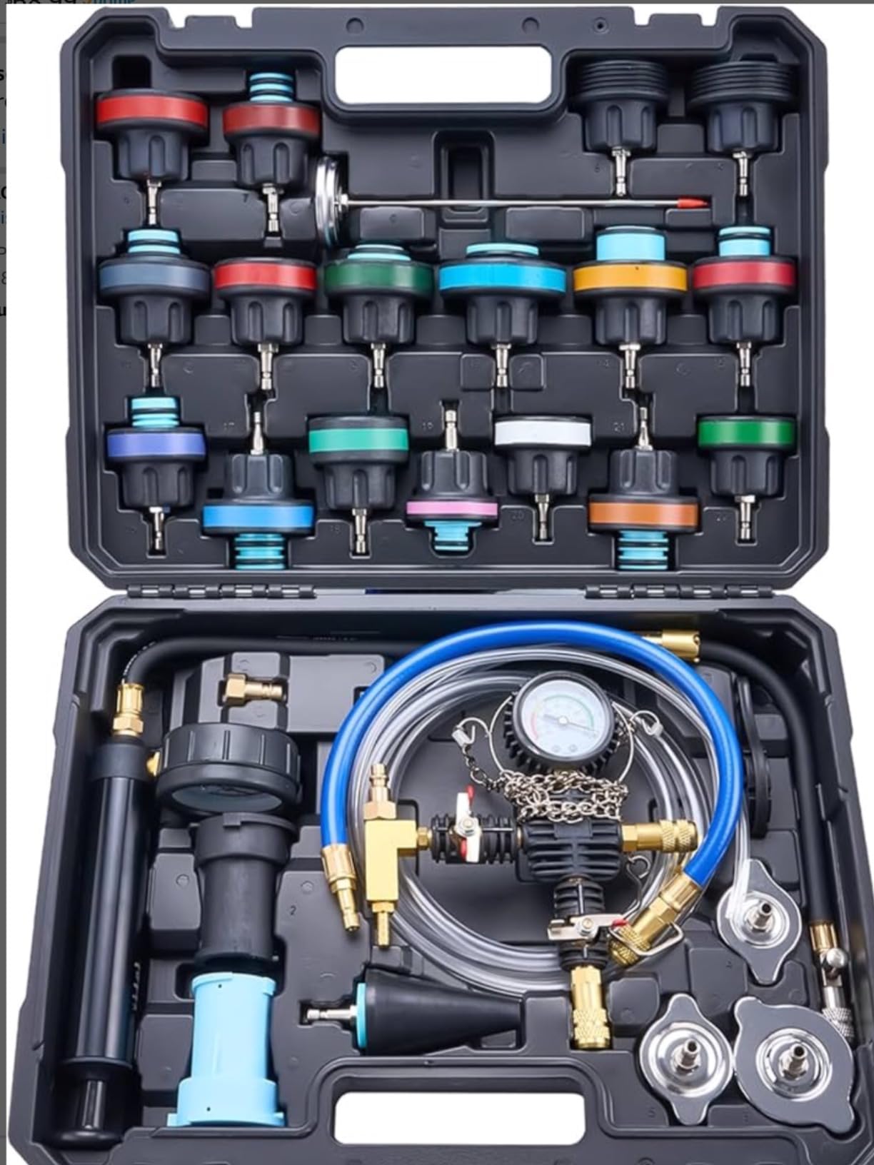 KOOPOOL 30PCS Radiator Pressure Tester Kit with Vacuum Refill customer photo 2