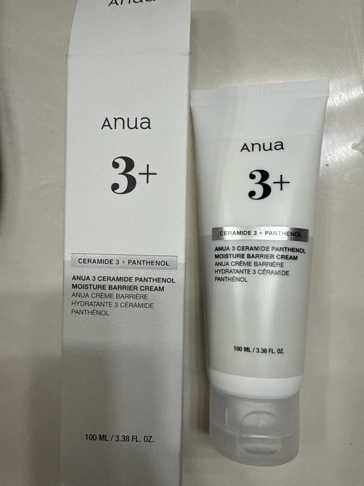 ANUA 3 Ceramide Panthenol Moisture Barrier Cream, 3.38 fl oz customer photo 1