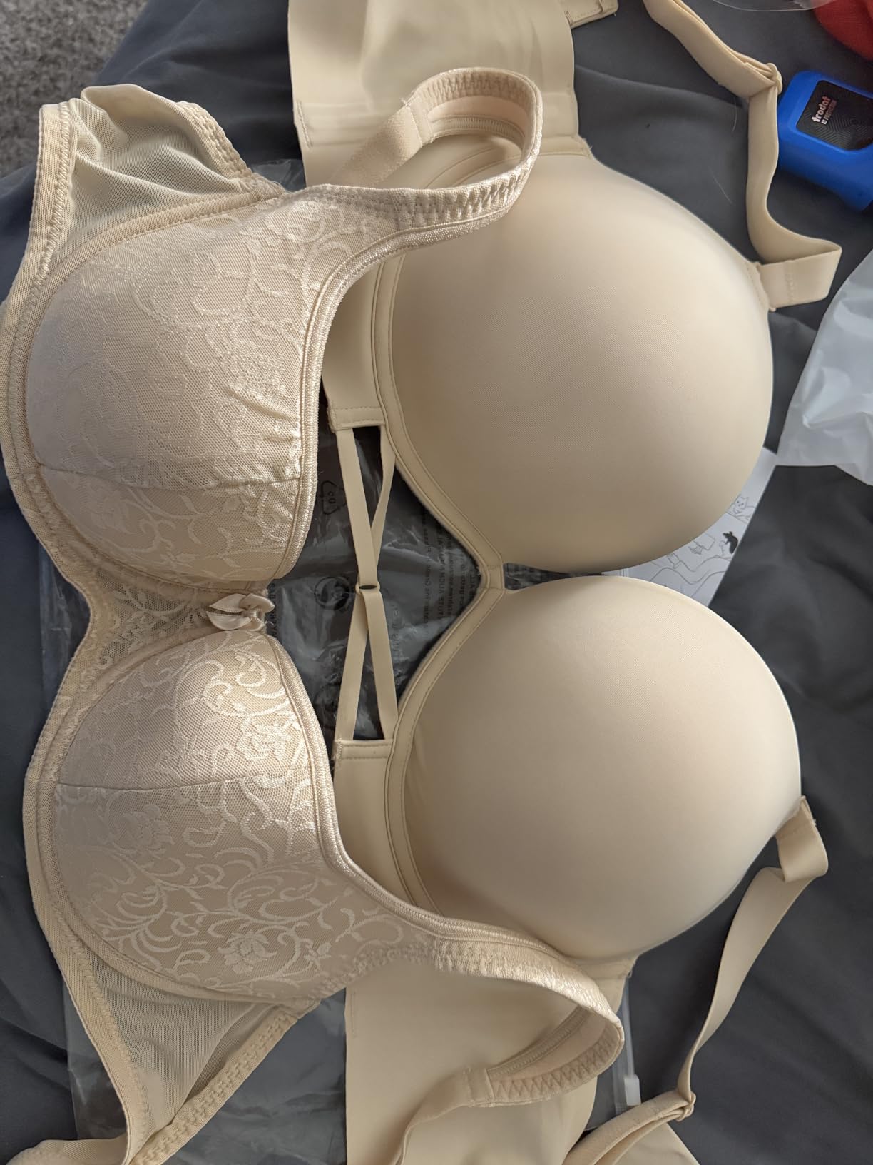Upushall Push Up Padded Bras for Women Add 2 Cup Plunge Tshirt Everyday Bra customer photo 1