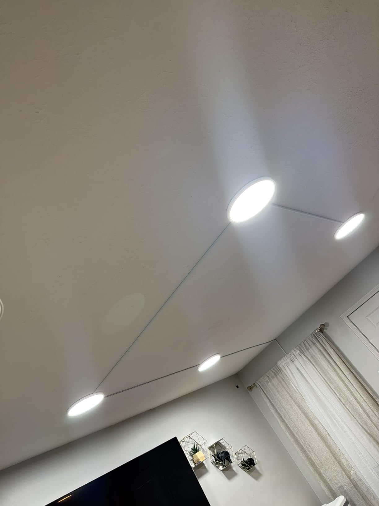 Brightever 12 Inch LED Flush Mount Ceiling Light Fixture, Dimmable, 3200LM customer photo 2