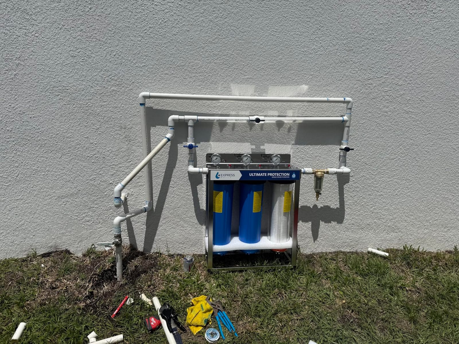 Express Water Whole House Water Filter System, Ultimate Protection, 3-Stage customer photo 2