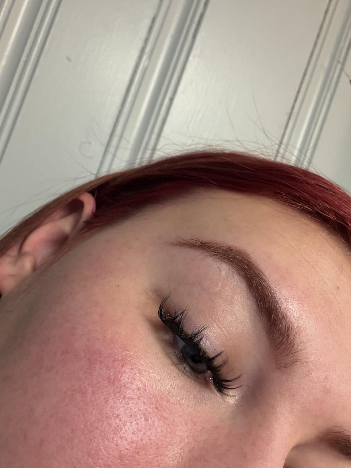 Natural Lash Clusters Wispy Cluster Eyelash Extensions 168pcs Individual Lashes 8-16mm C-Curly DIY Lash Extension Natural Look Soft Thin Band Cluster Lashes by ALICE customer photo 1