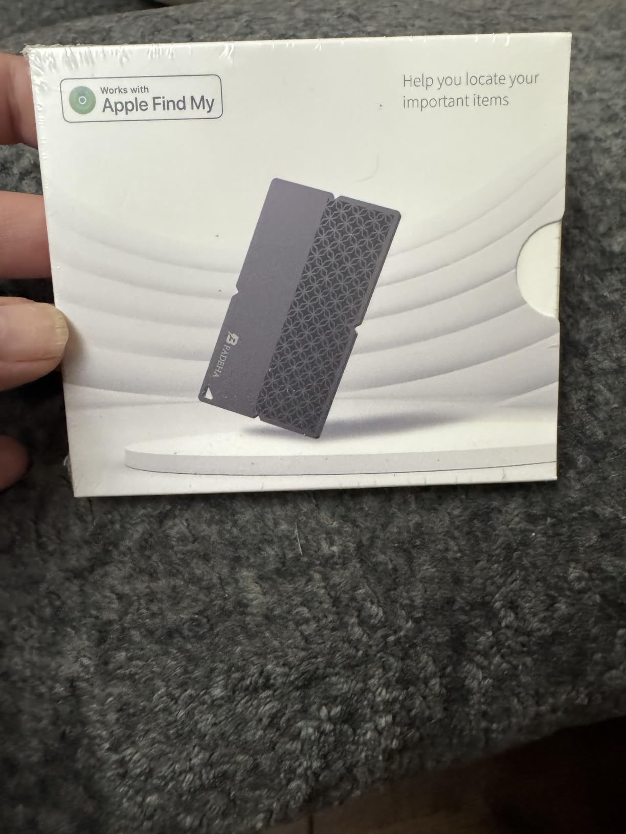 2026 Apple MFi Certified Wallet Tracker Smart Card for Find My customer photo 1