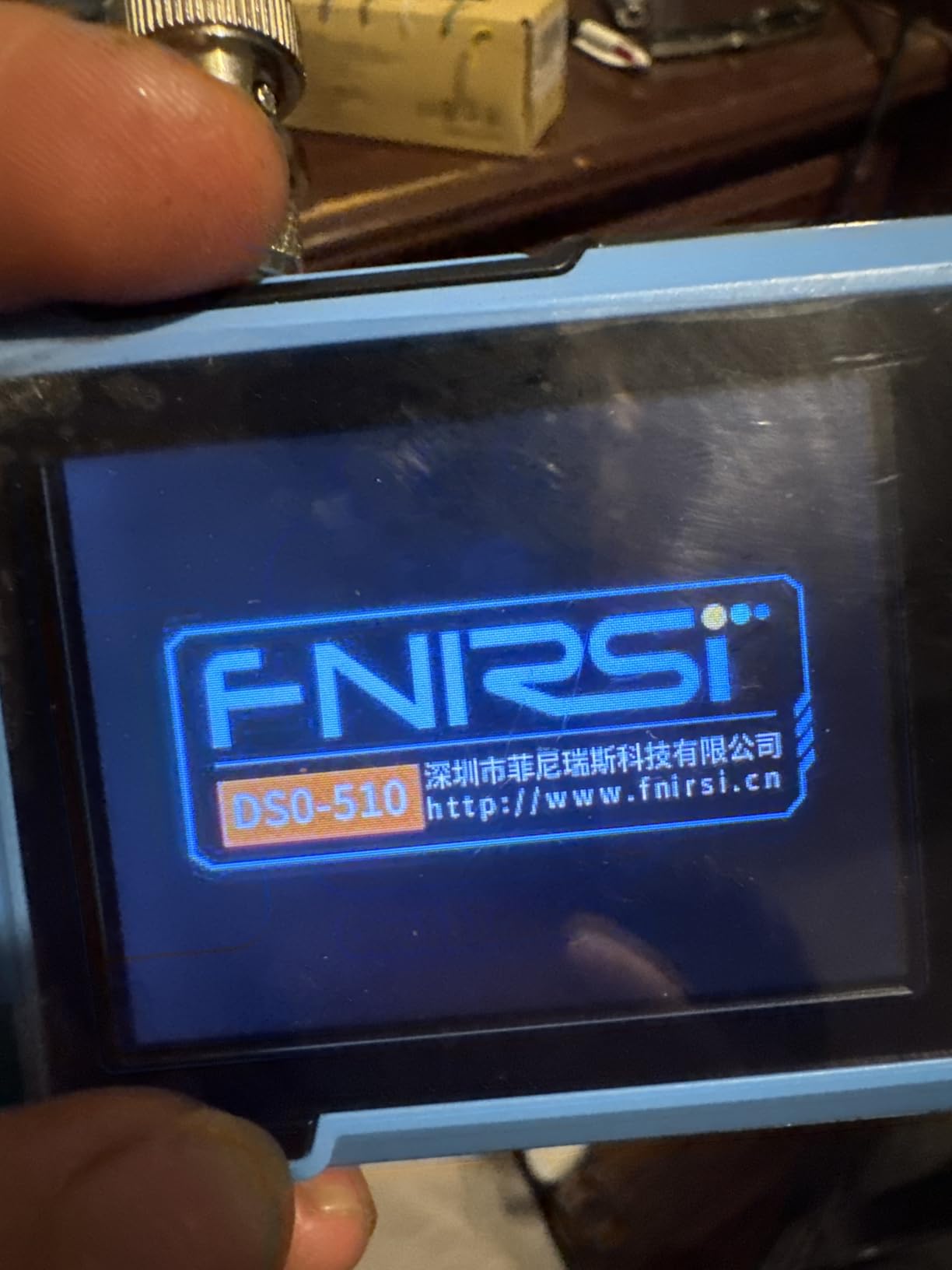 FNIRSI DSO-510 2-in-1 10MHz Handheld Oscilloscope DDS Signal Generator customer photo 2