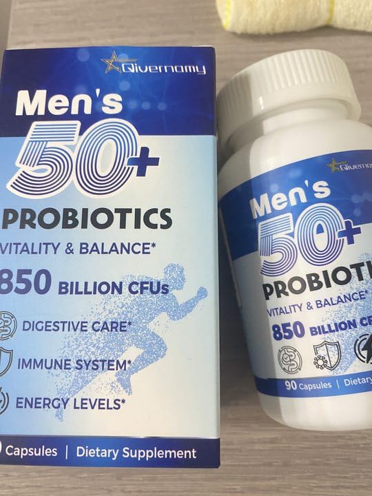 Probiotics for Men, 850 Billion CFU Advanced 50+ Mens Probiotic, 90 Capsule customer photo 1