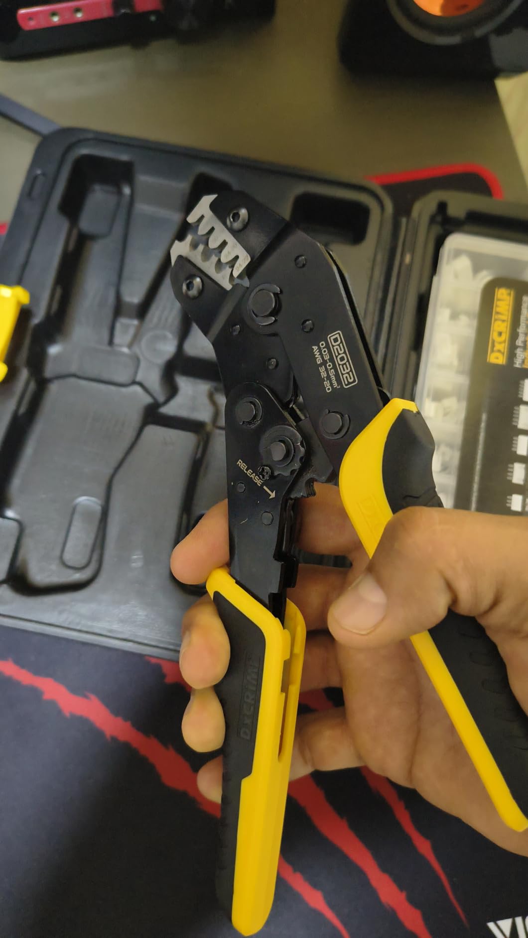 Crimping Tool Kit 20 Types JST-XH 2.5mm & Dupont 2.54mm 32-20 AWG customer photo 1