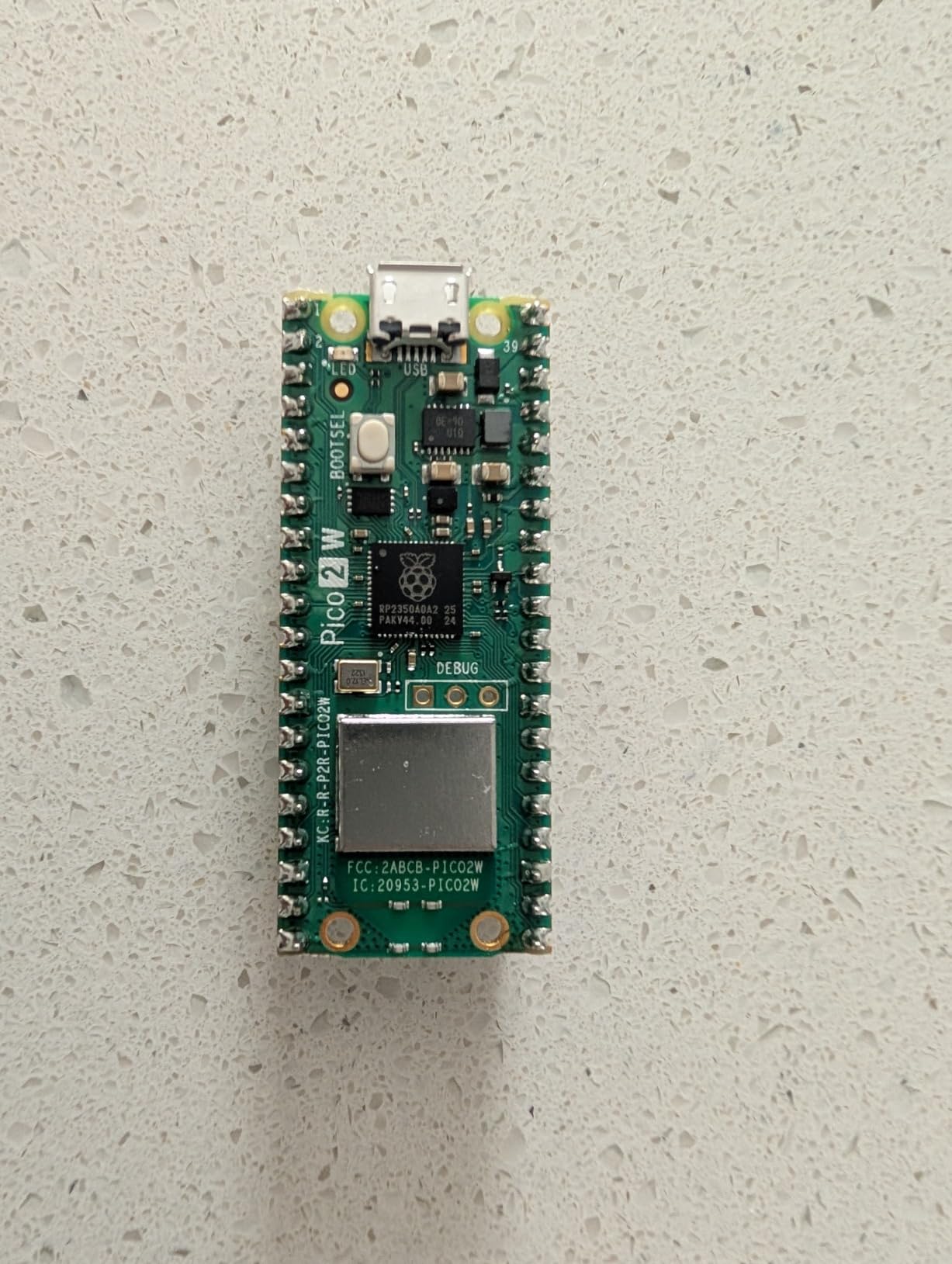 Pico 2 W with Color Soldered Header Compatible with Raspberry Pi Pico 2 W customer photo 1