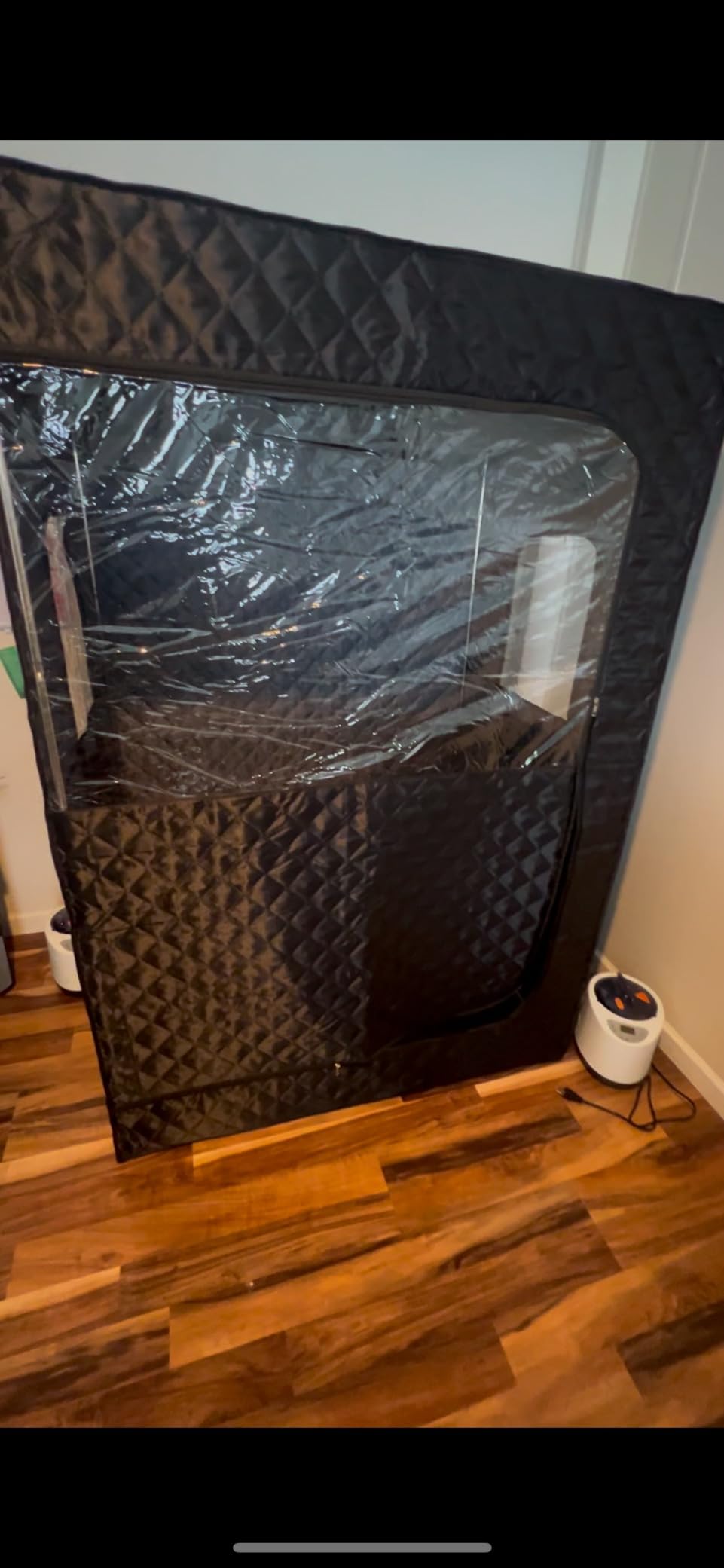 Tehanld 2 Person Portable Steam Sauna for Home, Black customer photo 2