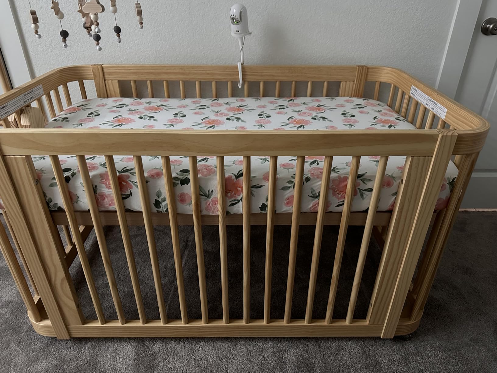 Burt's Bees Baby Organic Cotton Fitted Crib Sheet, Unisex Baby Beddings customer photo 2