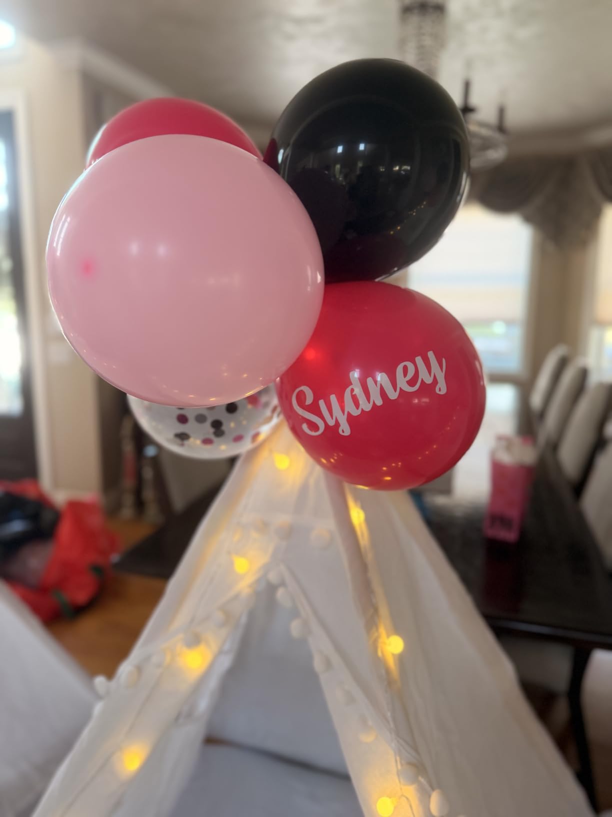 60pcs Gold and White Balloons 12inch with Metallic Gold Confetti Balloons customer photo 1