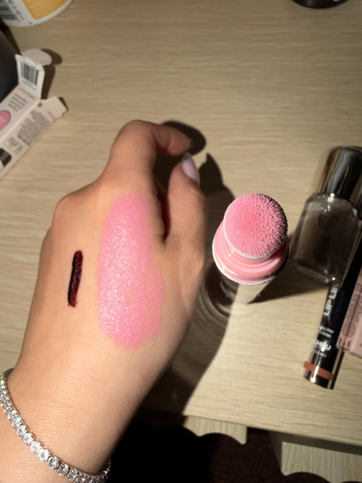 Sacheu Cheek STAY-N Liquid Blush, Dewy Finish, I'm Cute customer photo 1