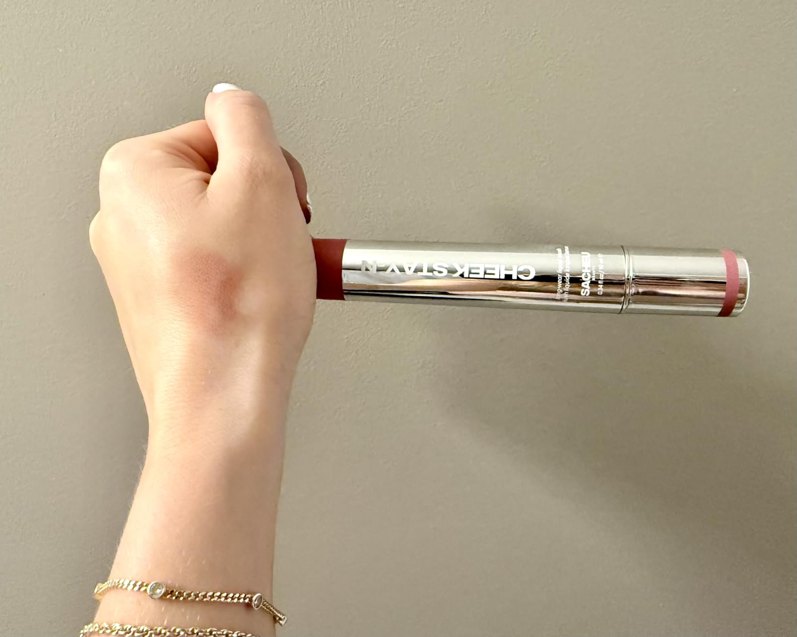 Sacheu Cheek STAY-N Liquid Blush, Dewy Finish, I'm Cute customer photo 2