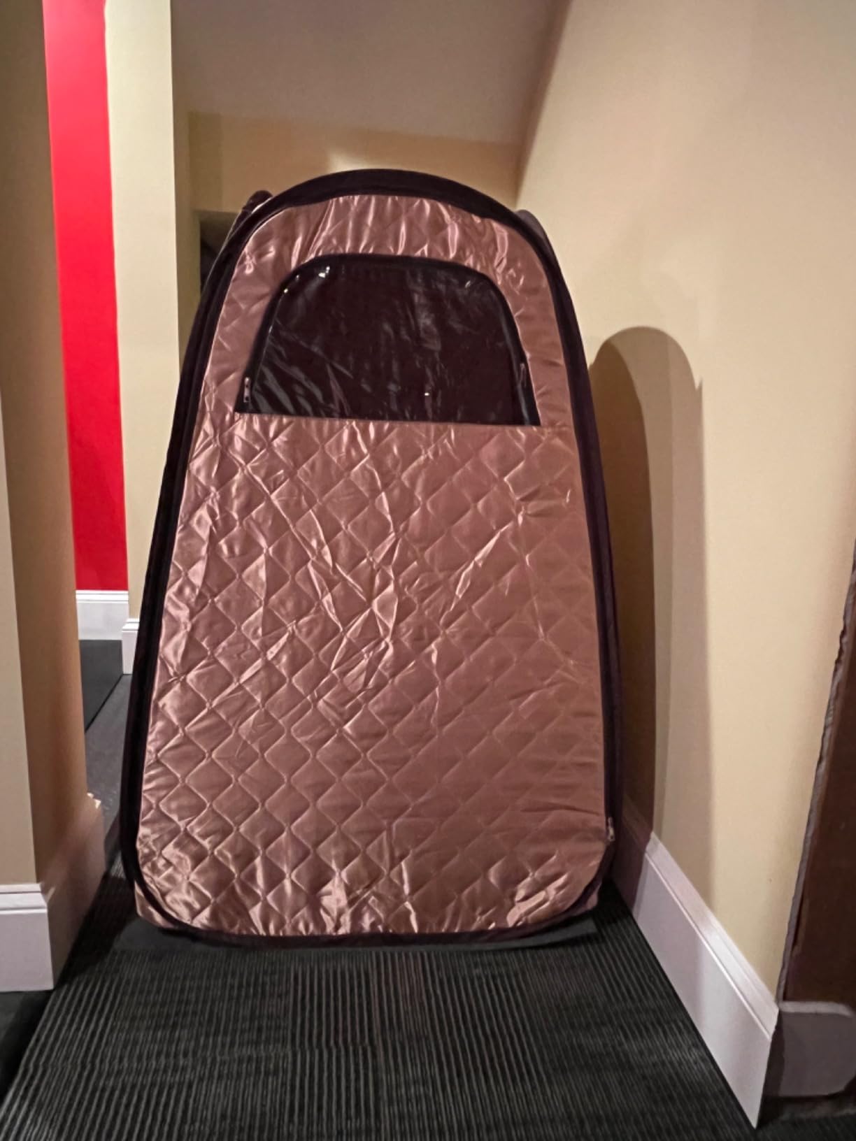 Upgraded 2 Person Portable Sauna, Portable Steam Sauna for Home, Personal Sauna Box Full Body with 1000W 2.6L Steam Generator, 99 Minute Timer, 2 Folding Chairs, Remote Control Included customer photo 2