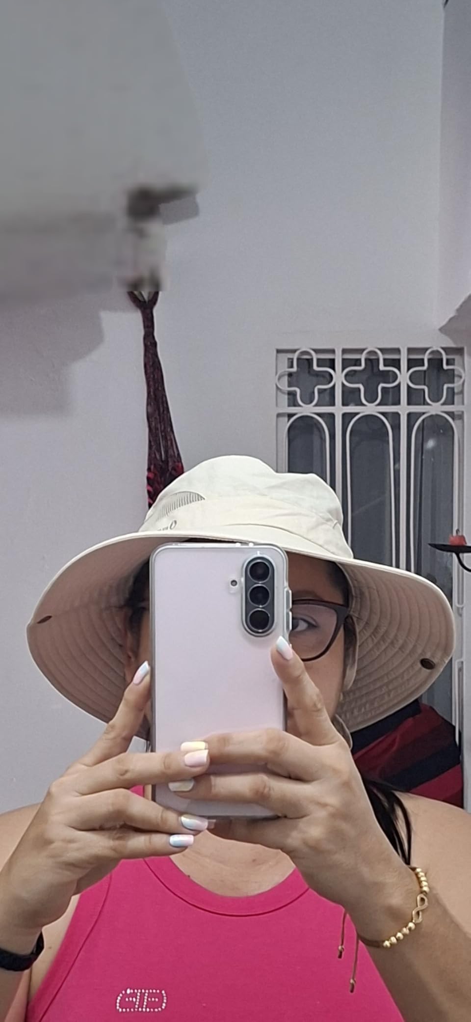 FURTALK Womens Sun Hat with Ponytail Hole Beach Hiking Summer Wide Brim UPF 50+ Outdoor Protection Foldable Bucket Hat customer photo 2