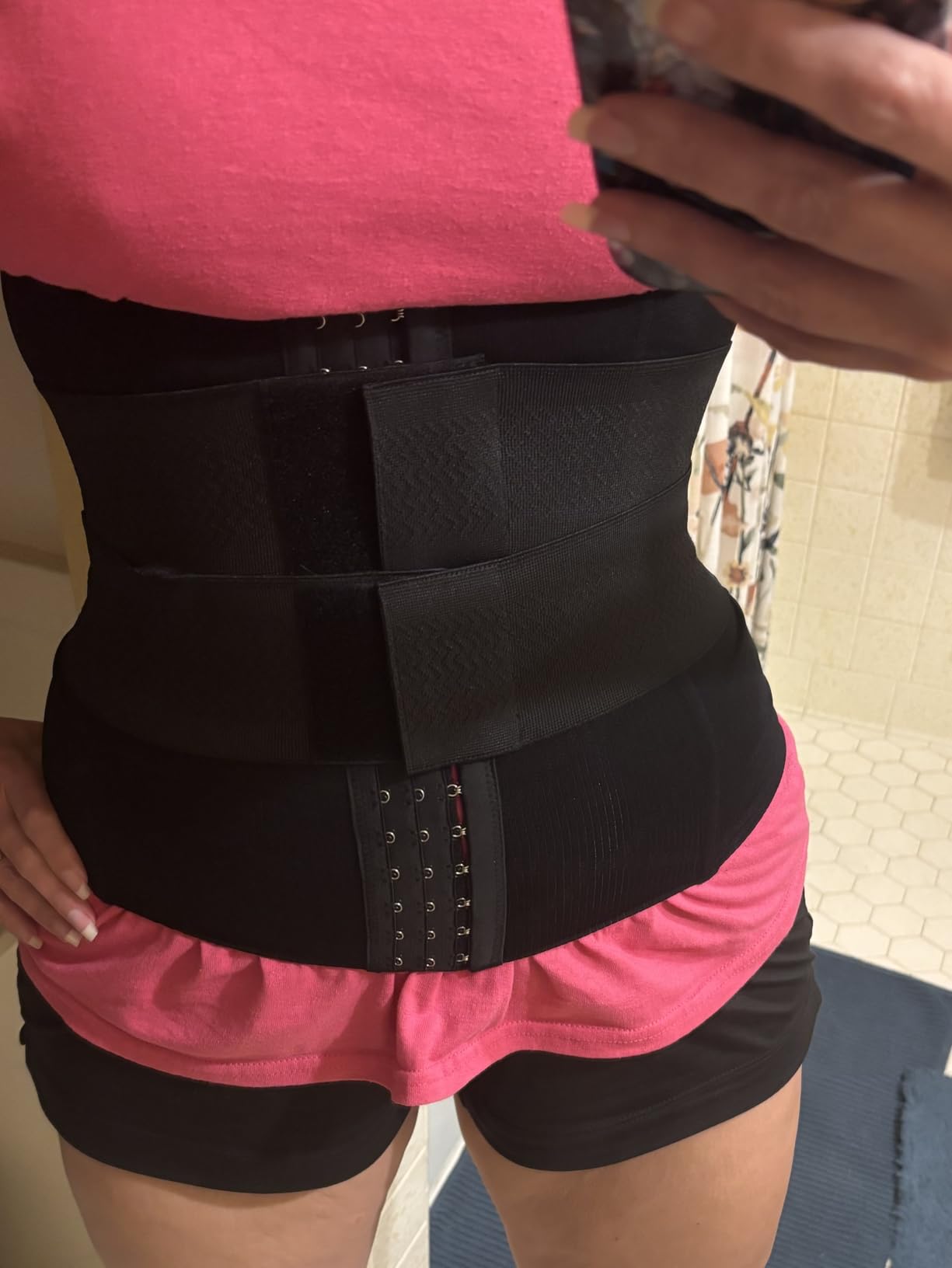 YERKOAD Waist Trainer for Women Plus Size Corset Shapewear Tummy Control Waist Cincher Postpartum Belly Band Wrap customer photo 2