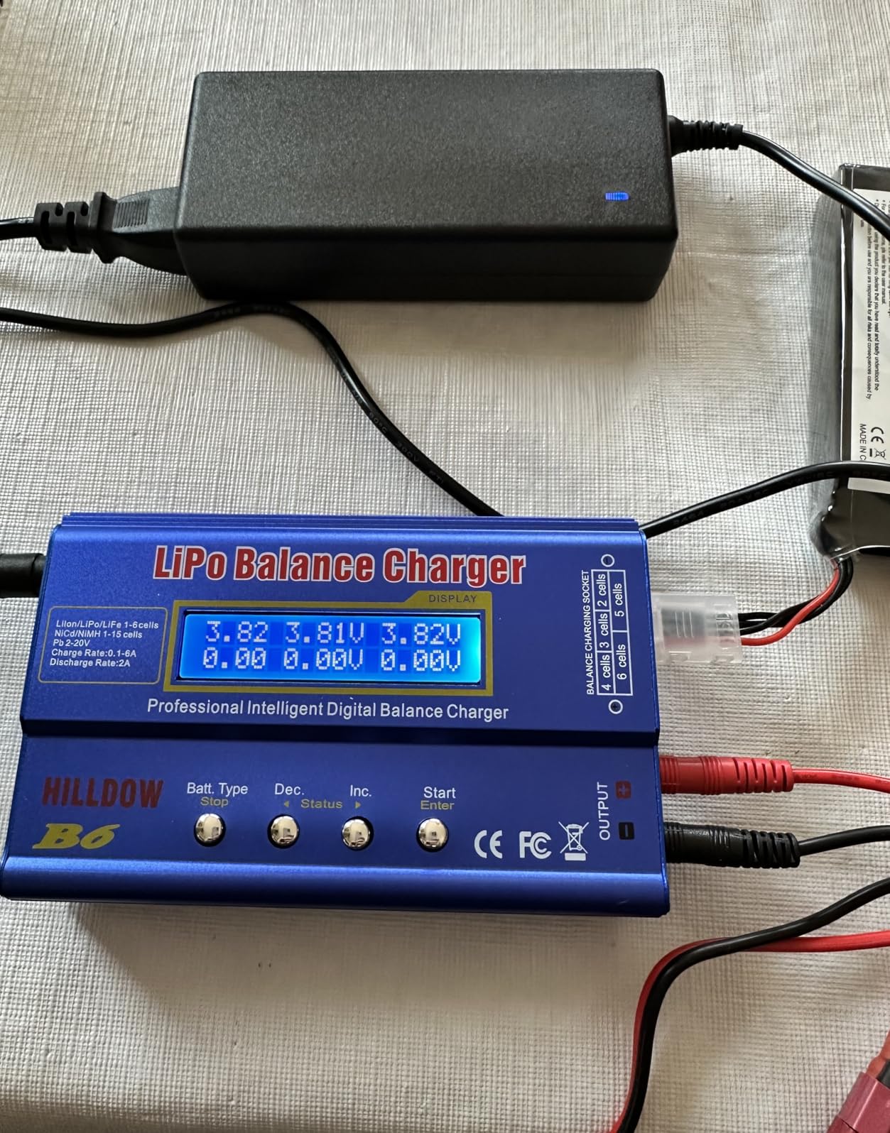 B6 Battery Charger 80W Mini Lipo Balance Charger/Discharger with Power Supply for LiPo/Li-ion/Life(1-6s) NiMH/NiCd (1-15s) RC Car Charger XT60/JST/T Connectors customer photo 2