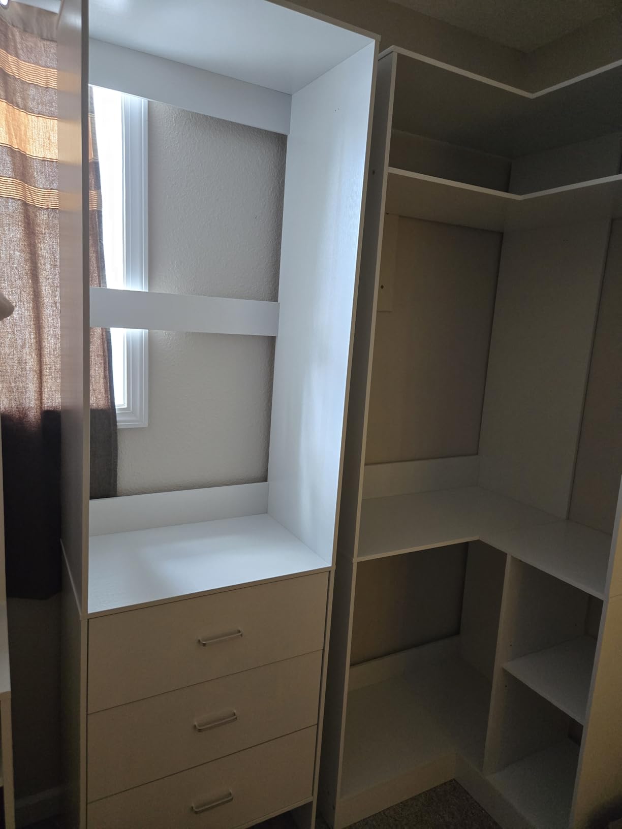 Aheaplus 1.8FT Closet System with Drawers, 21.5’’ Closet Organizer customer photo 2