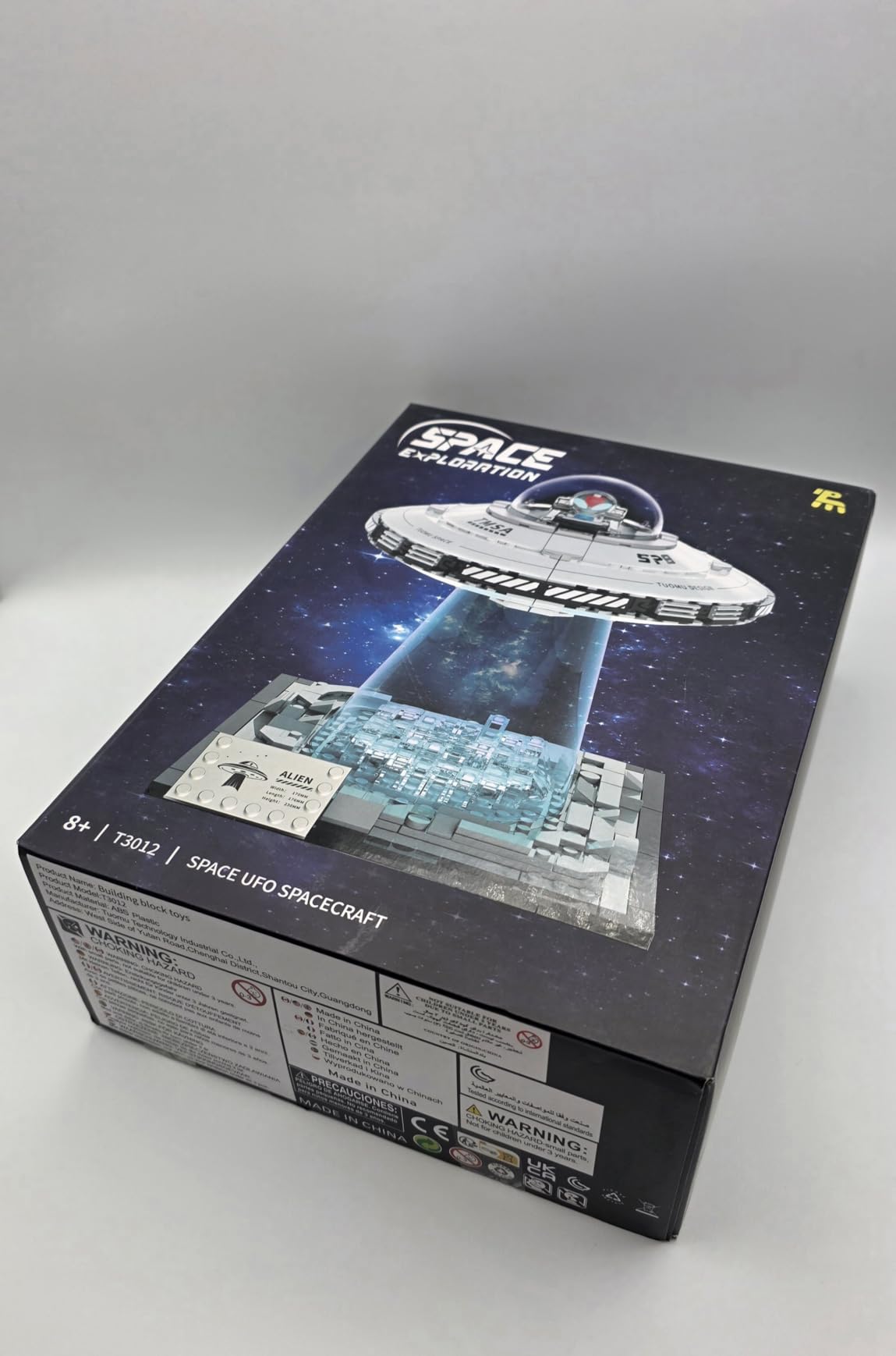 Space Station Building Set Spaceship Model and Display Stand 1583P customer photo 1