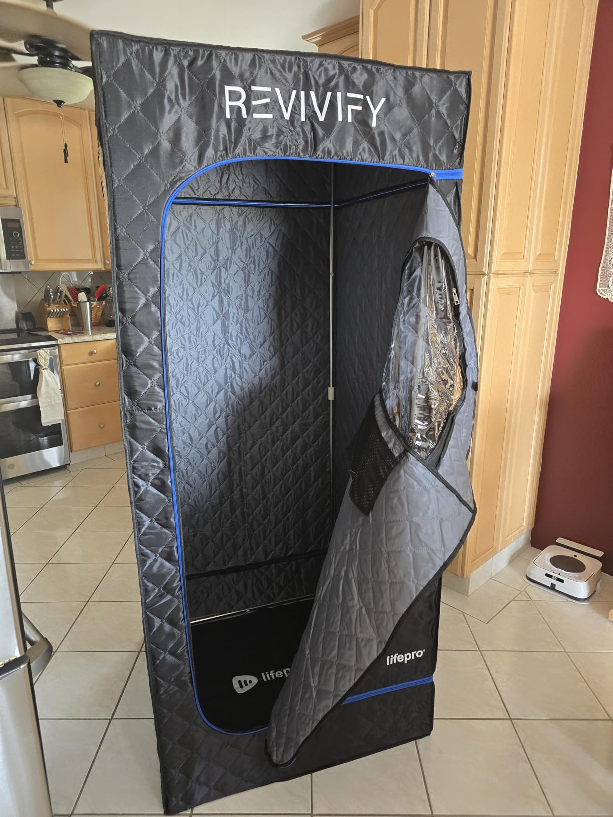 LifePro Revivify Portable Steam Sauna Box for Home customer photo 2