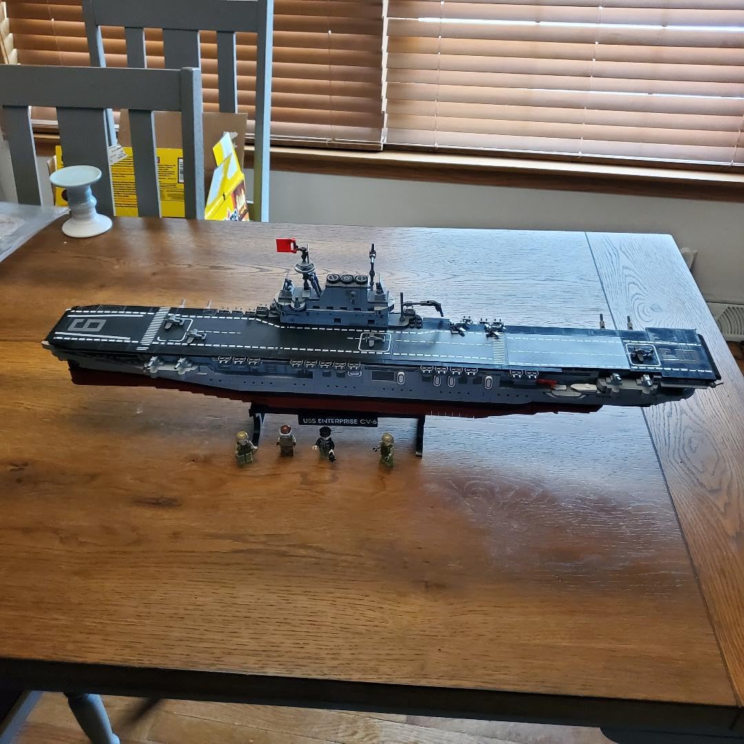 SEMKY Military Series USS Enterprise Aircraft Carriers MOC Building Blocks and Engineering Toy（1883 Pieces） customer photo 2