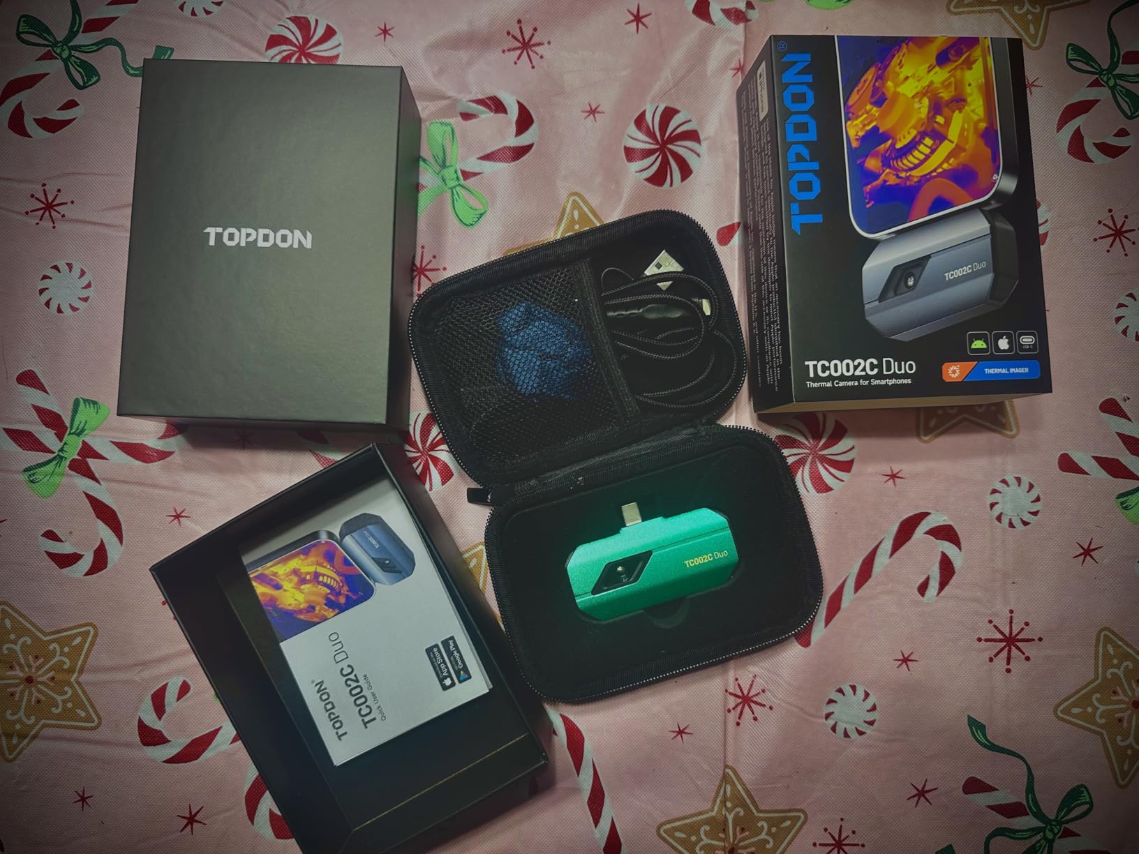 TOPDON TC002C Duo Thermal Imaging Camera for Any USB-C iPhone iPad Android customer photo 2