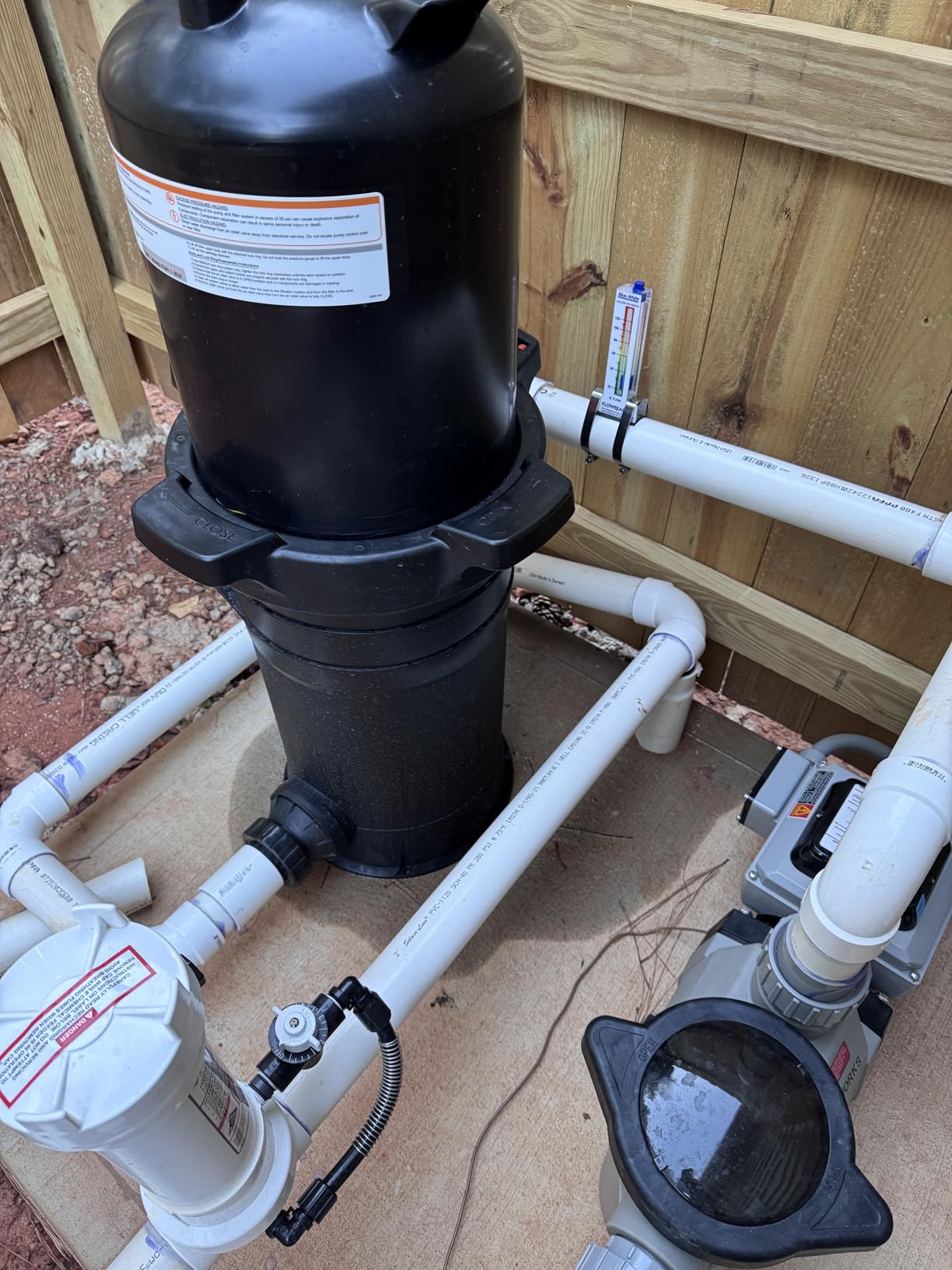 VEVOR 2026 Pro Pool Cartridge Filter System 100 Sq.Ft, Pool Filter for Inground & Above Ground Pools, Compatible W/Pumps 1/2HP~1HP | Up to 6142 GPH Max Flow, Pool Filters for Pools Up to 23775 Gallons customer photo 1