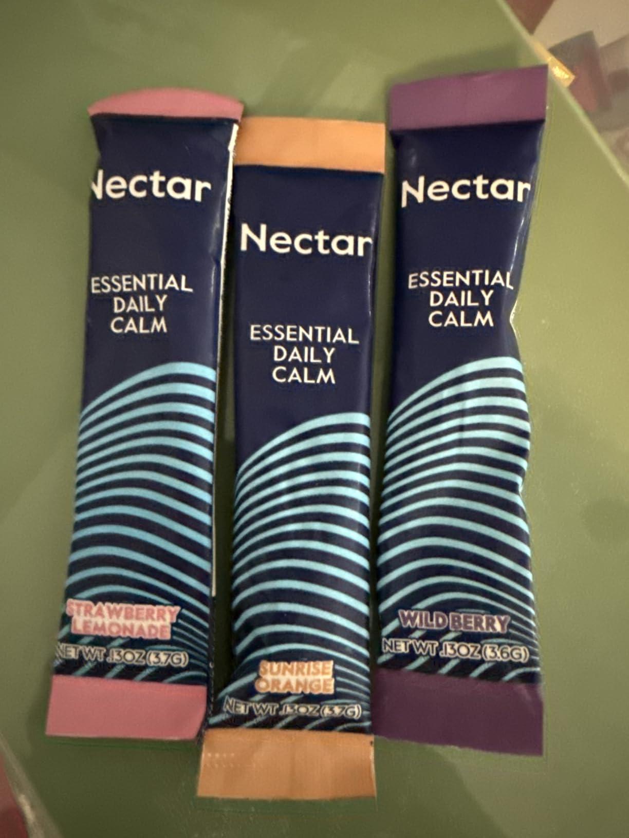 Nectar Calm Magnesium and Ashwagandha Drink Mix - Sugar Free Cortisol Reducer* & Sleep Aid - with Vitamin D, L-Theanine, Electrolytes - Deep Sleep, Relax, Focus & Calm (Variety 30 Sticks) customer photo 1