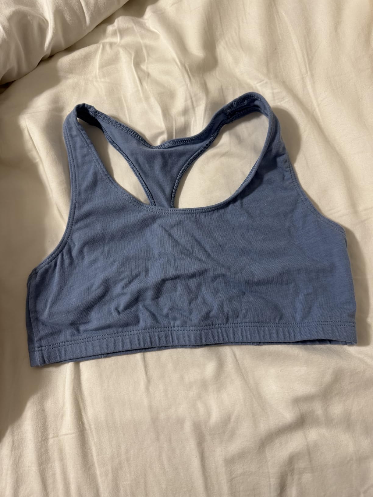Hanes Women's Racerback Cotton T-Back Bralette (3 Pack) customer photo 1