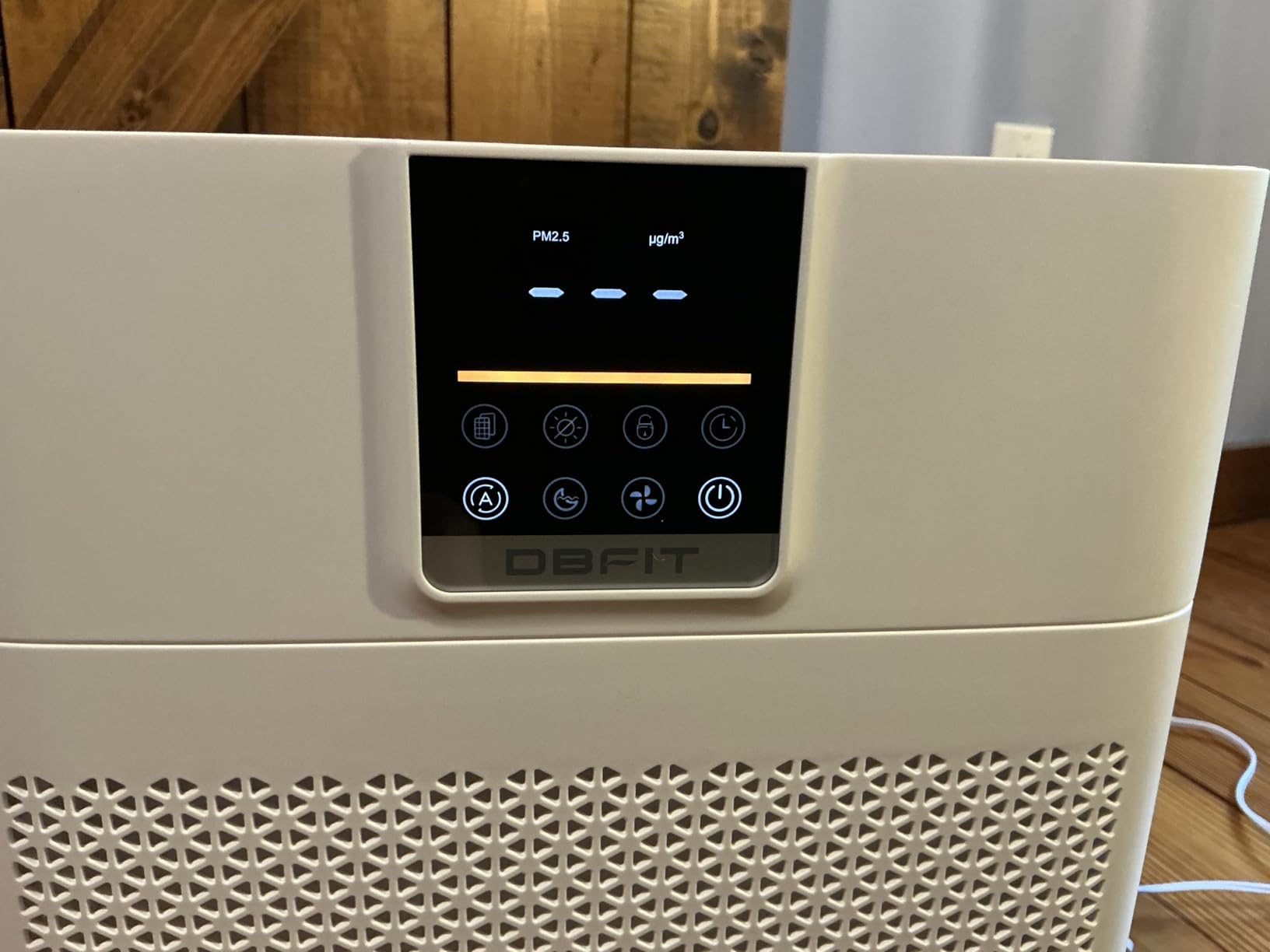 Air Purifiers for Home Large Room up to 2180 Sq Ft, DBFIT HEPA Air Purifier with Washable Nylon Pre-Filter, PM2.5 Air Quality Sensor, Air Cleaner for Pet Hair, Odor, Smoke, Dust, Pollen AP2410 customer photo 2