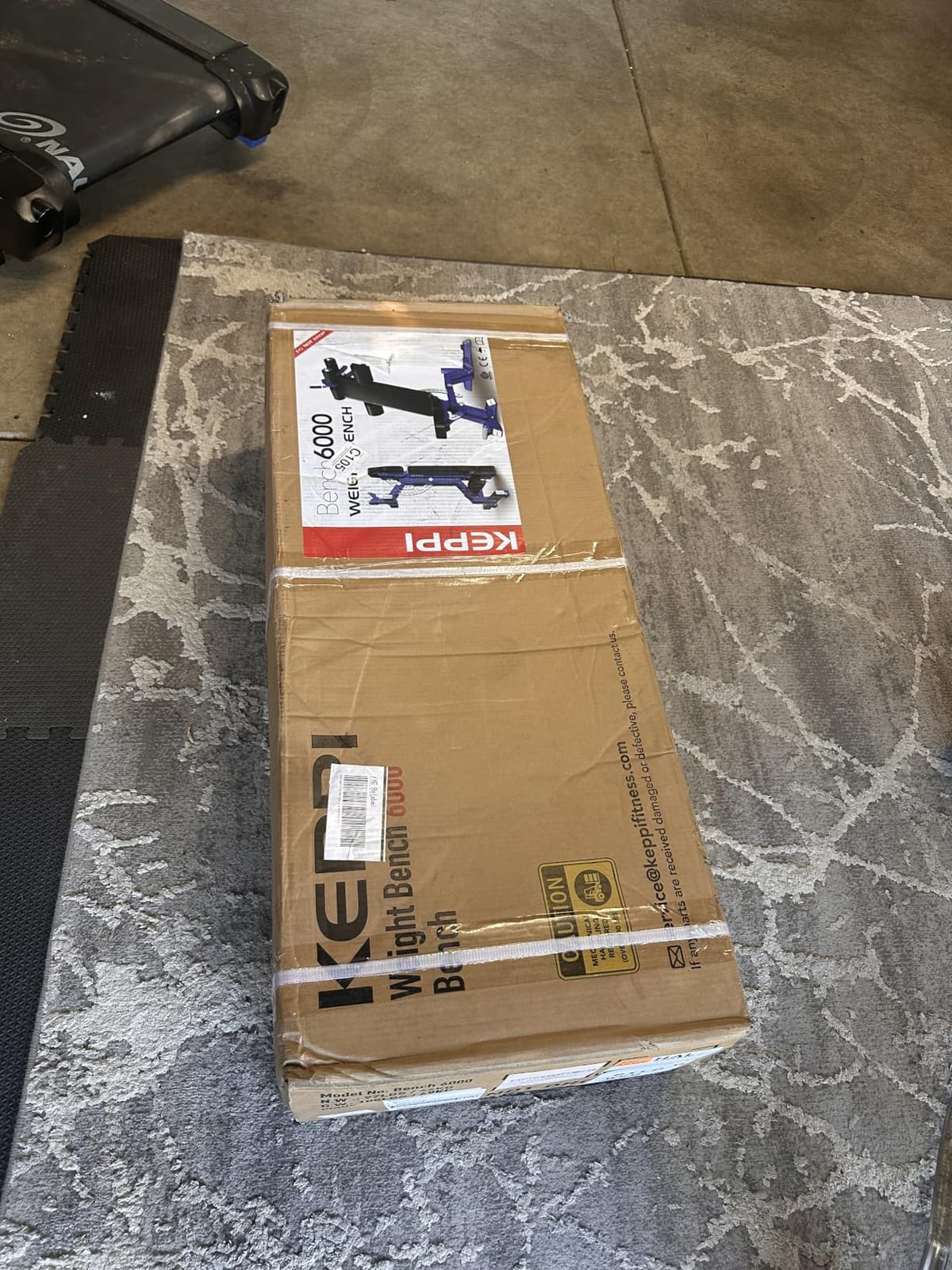 Keppi Fitness Bench6000 Weight Bench, Commercial Grade FID Workout Bench customer photo 2