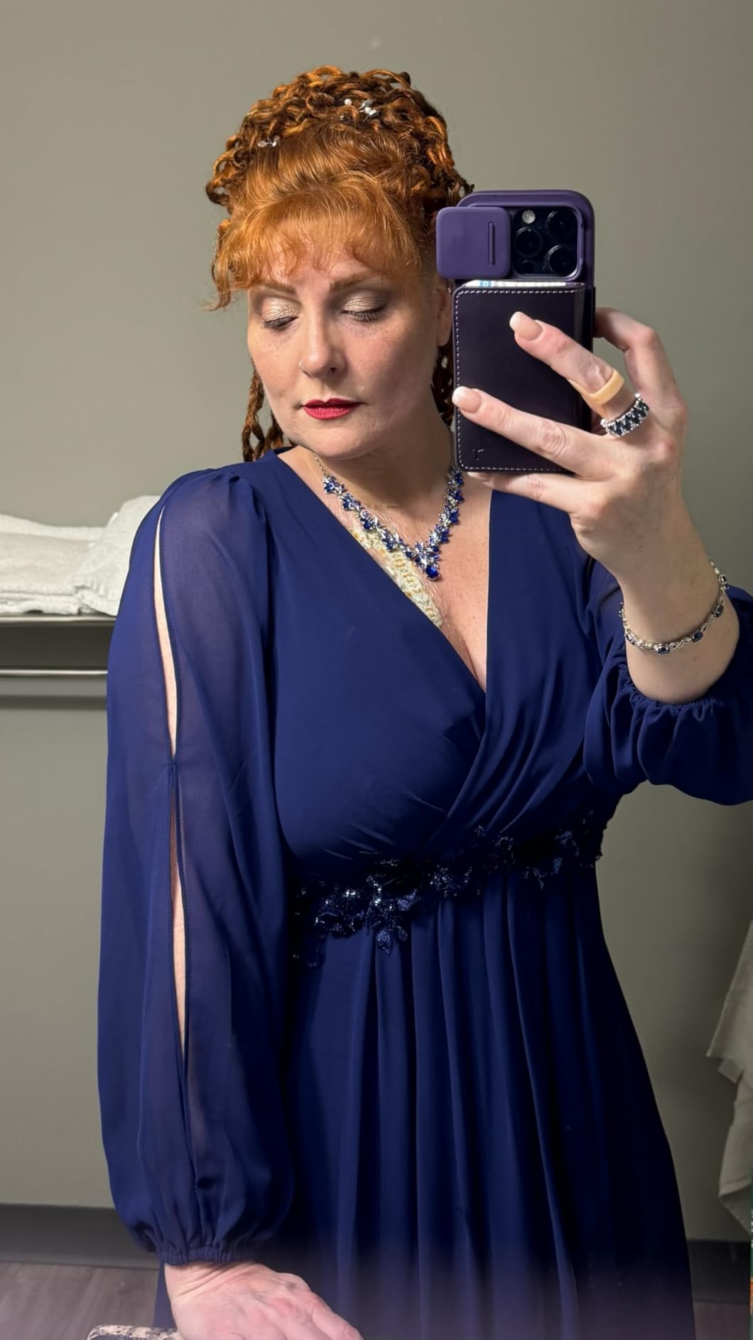 Ever-Pretty Women's Fall Long Sleeves Formal Mother of the Bride Dresses customer photo 1