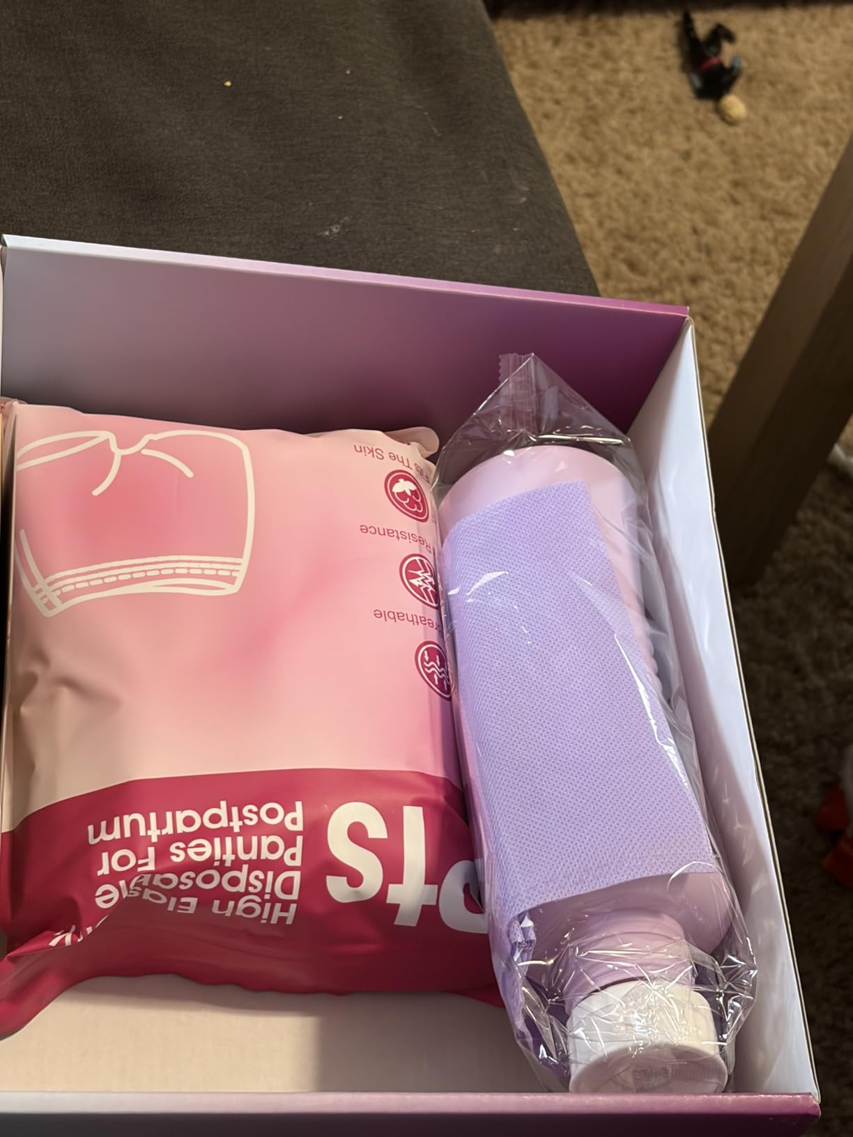 Postpartum Recovery Essentials Kit, Hospital Bag Must Haves for Mom, 20 Pcs customer photo 1