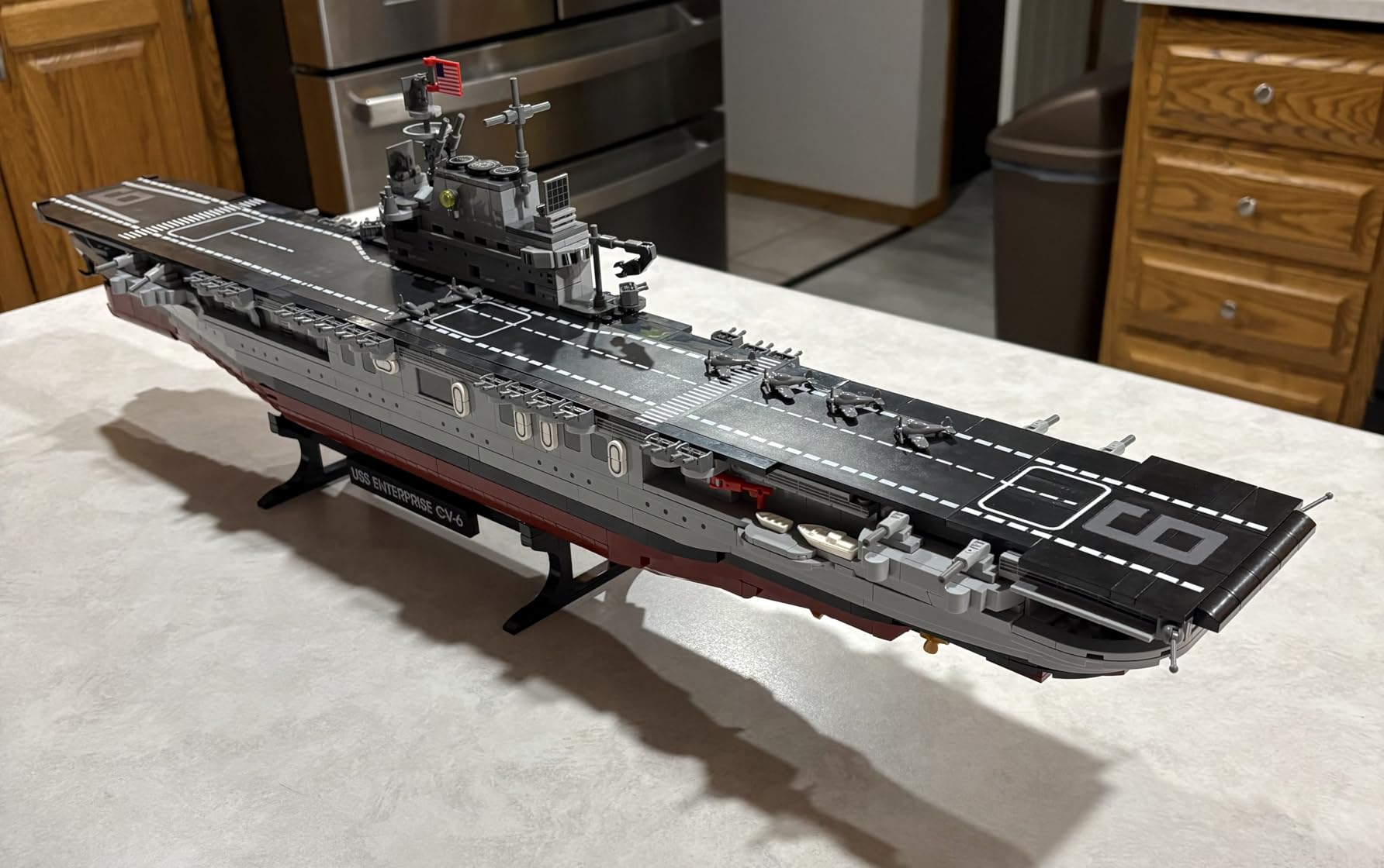 WWII USS Enterprise CV-6 Battleship Compatible with Lego Military Army Set customer photo 2